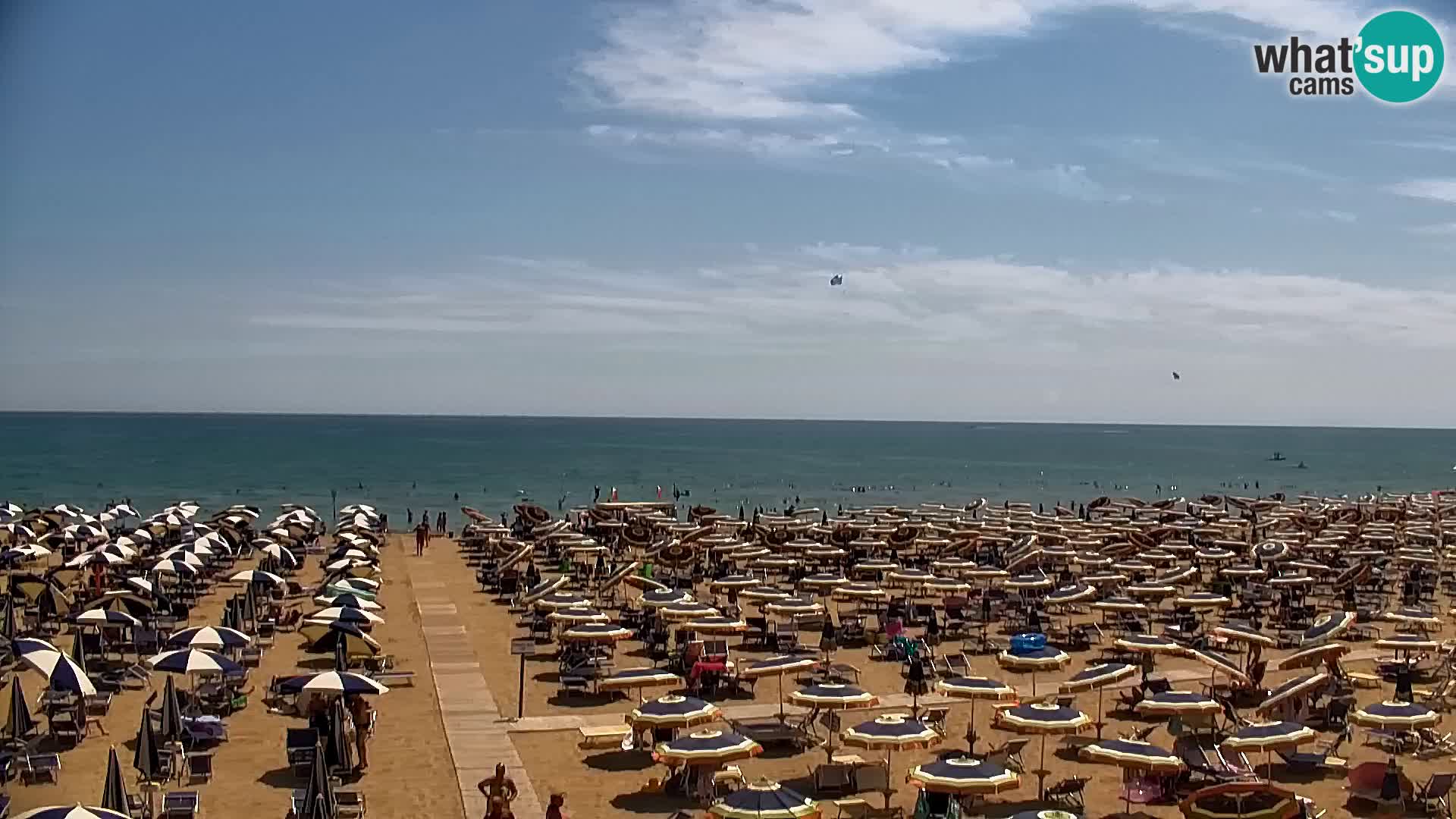 La webcam de la plage de Bibione – Zenith