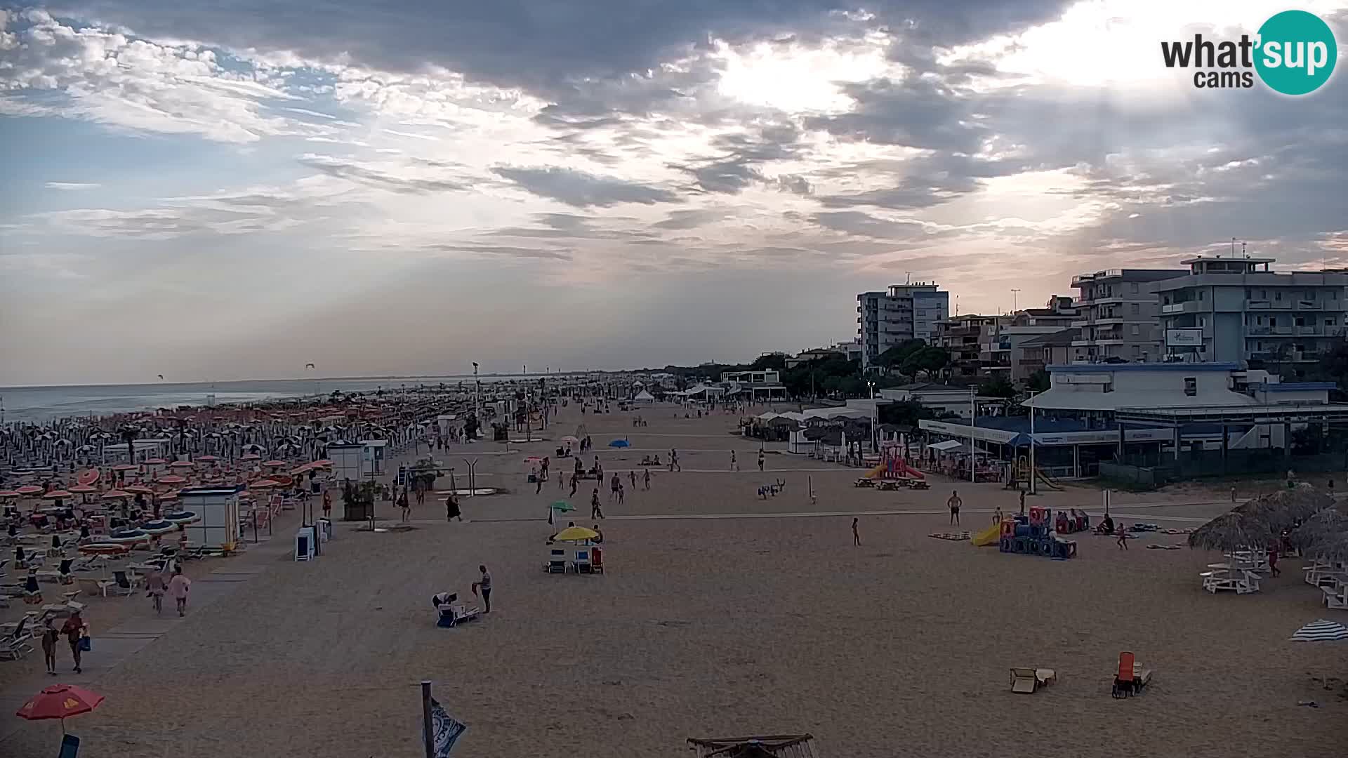 Webcam Bibione – La spiaggia