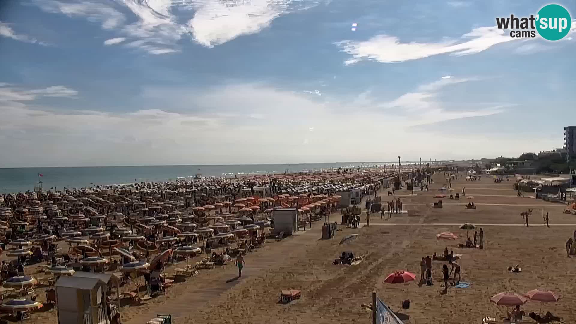 Webcam Bibione – La spiaggia