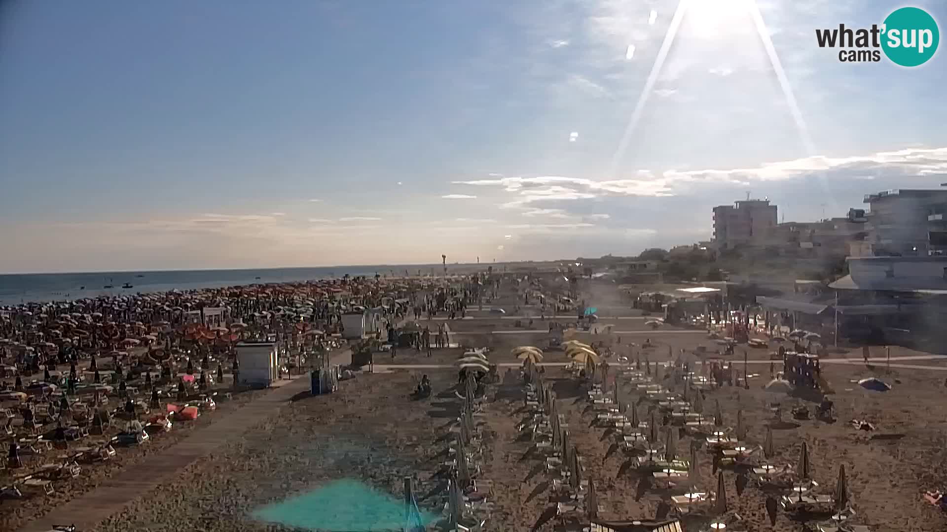 Spletna kamera na plaži Bibione – Zenit