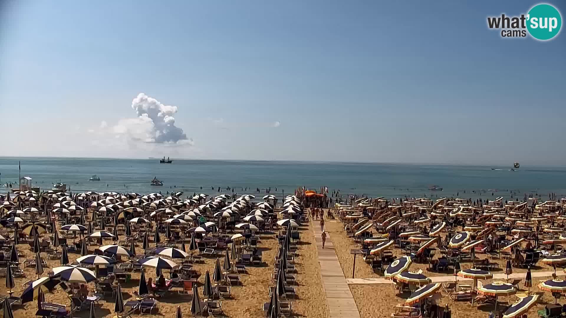 Webcam Bibione – La spiaggia