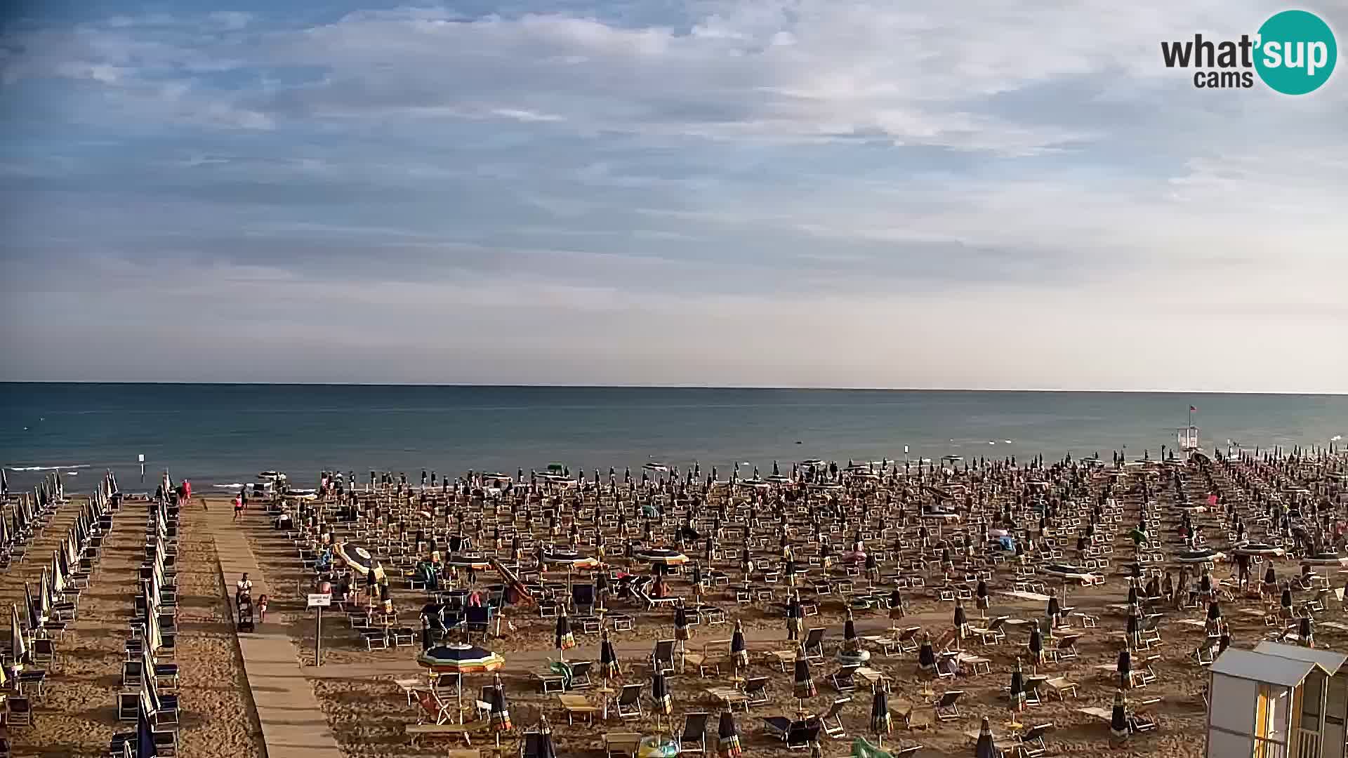 Webcam Bibione – Der Strand
