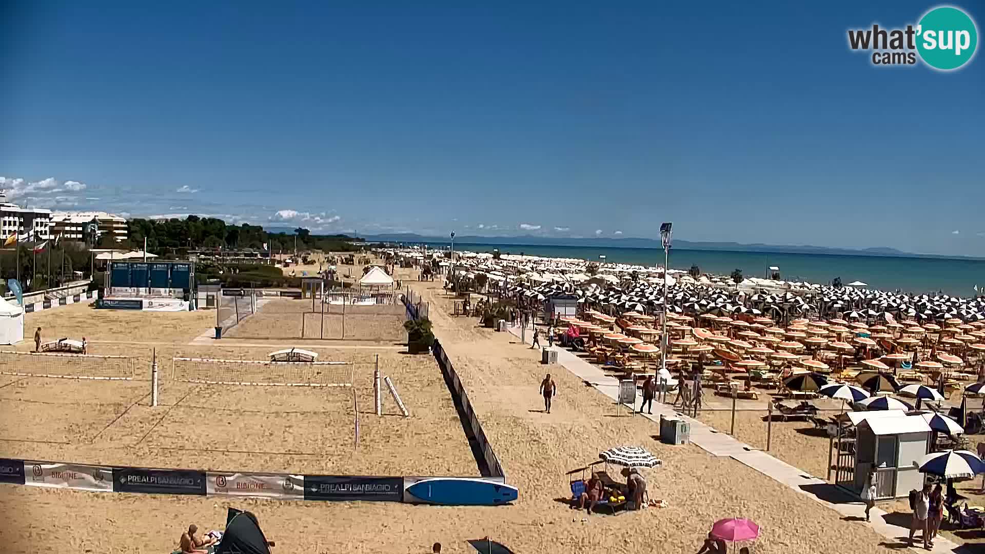 La webcam de la plage de Bibione – Zenith