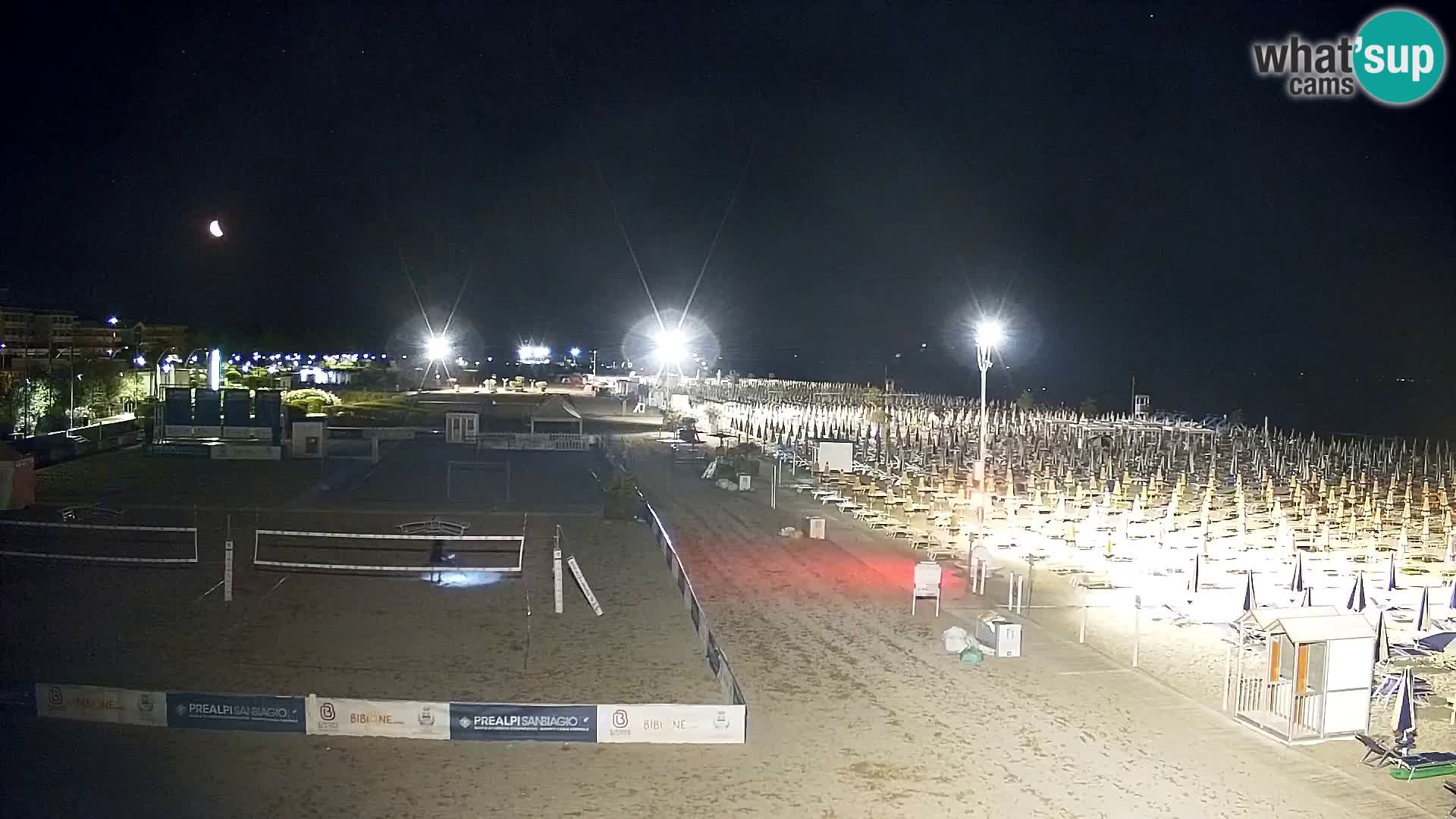 Bibione spiaggia webcam – Piazzale Zenith