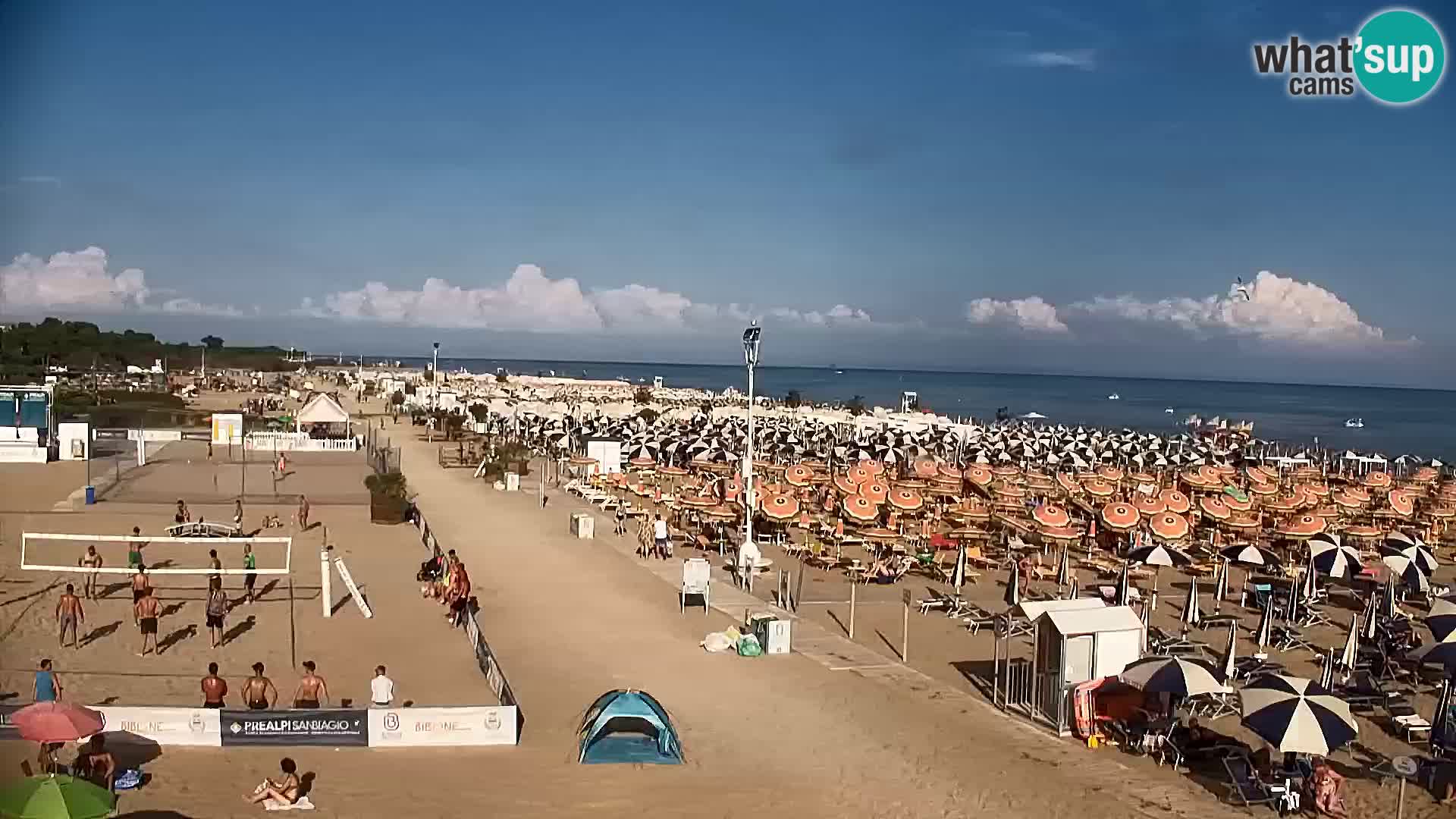 Webcam Bibione beach