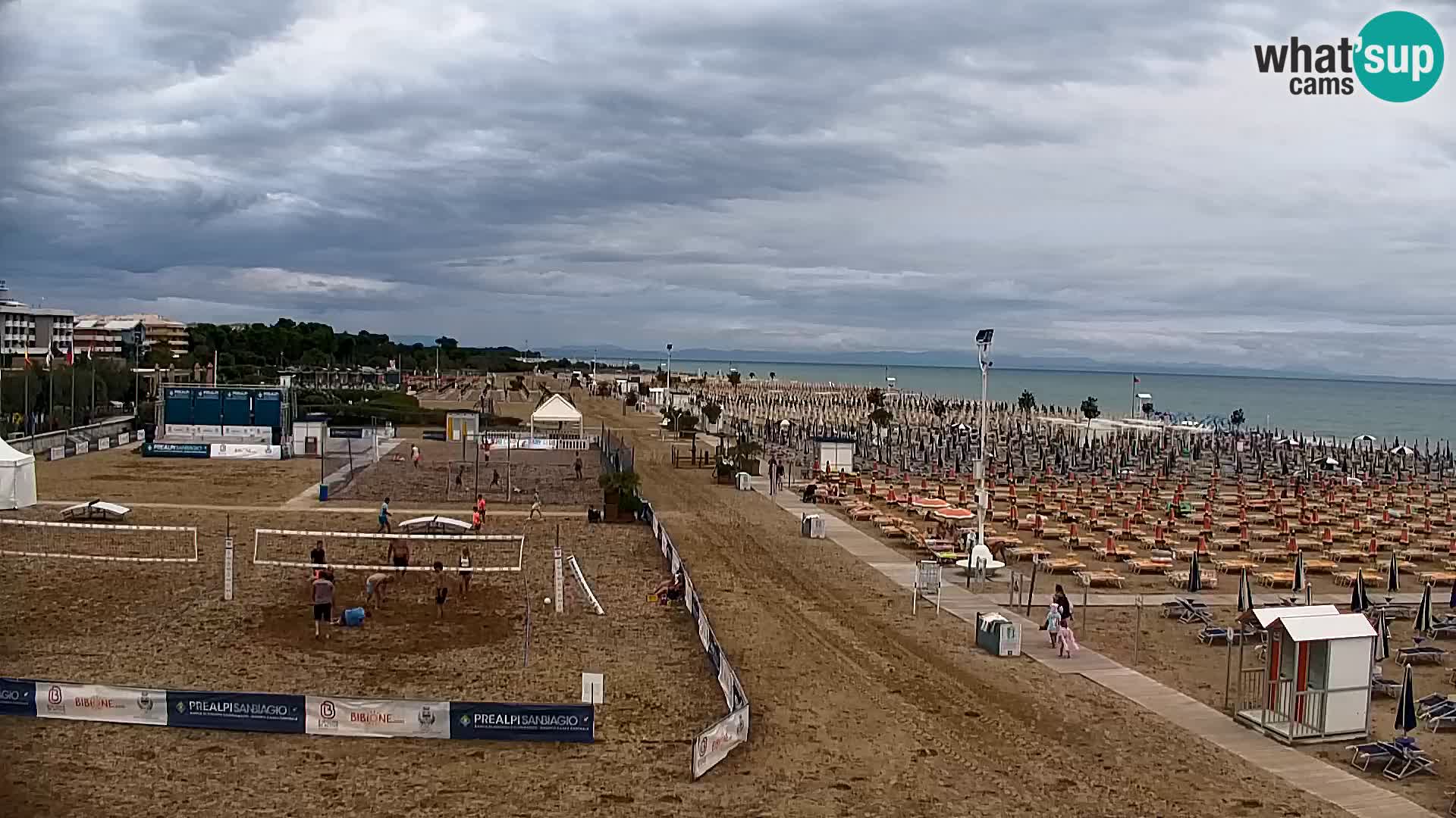 Bibione spiaggia webcam – Piazzale Zenith