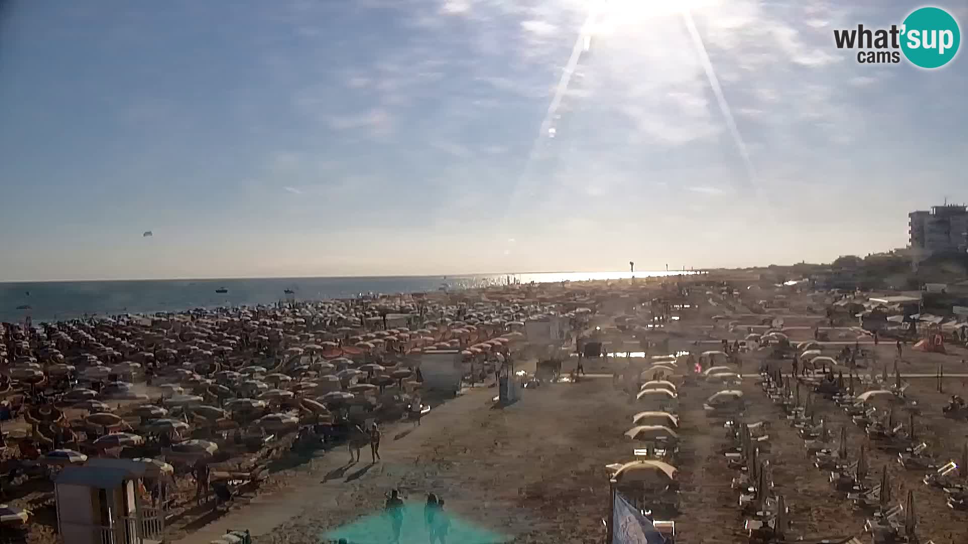 Spletna kamera na plaži Bibione – Zenit