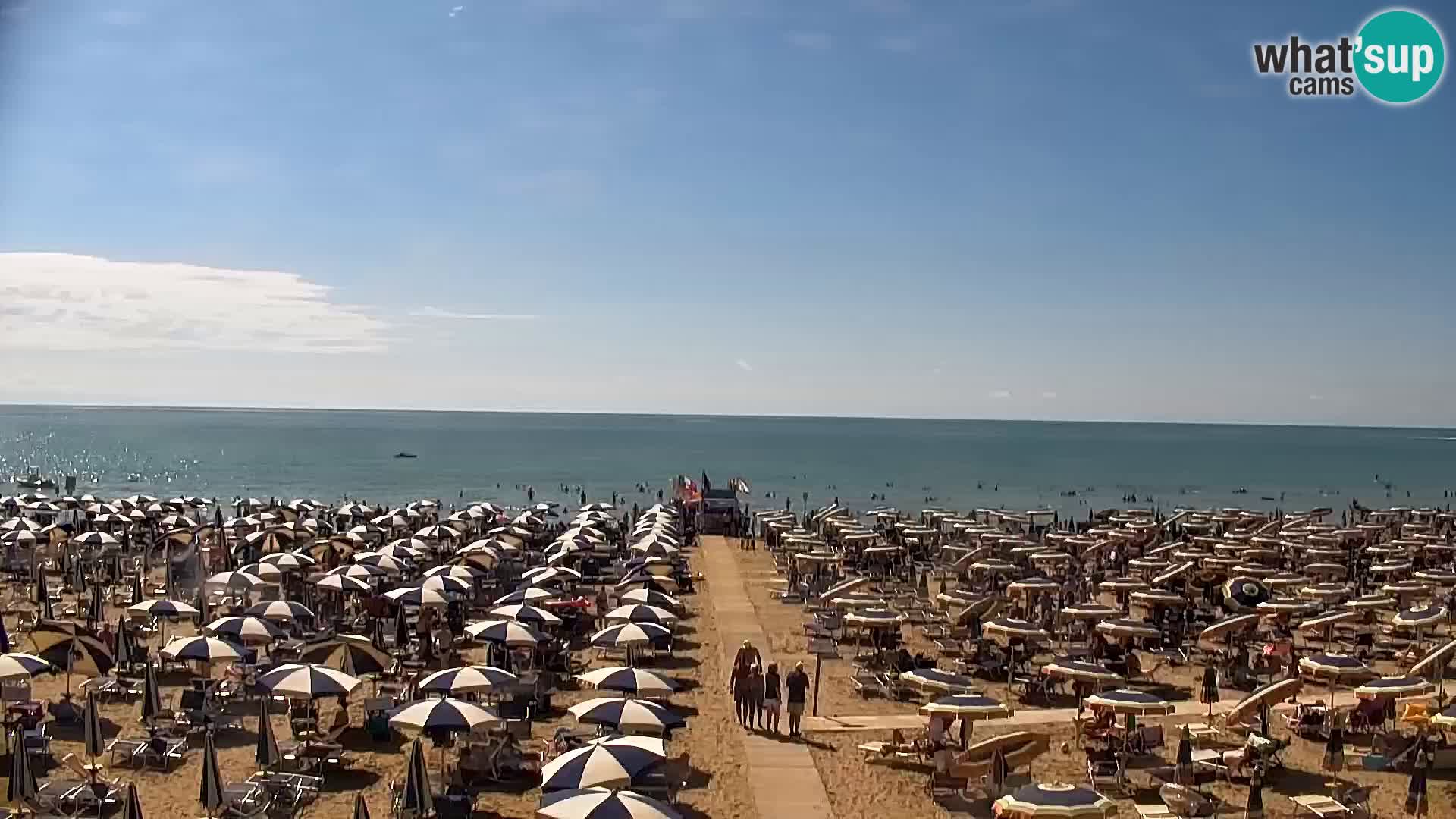 Bibione spiaggia webcam – Piazzale Zenith