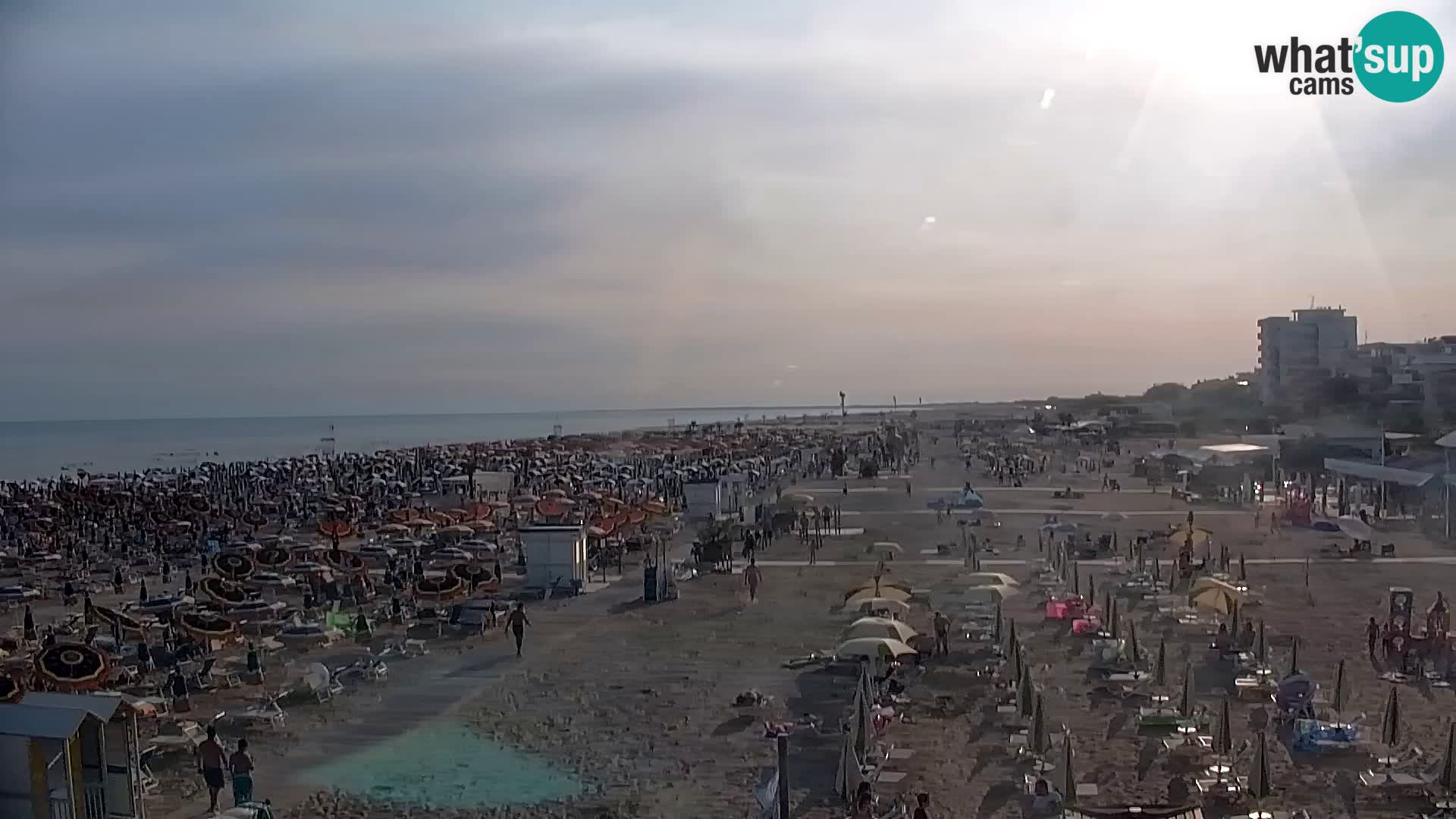 Bibione strand webcam  – Zenith