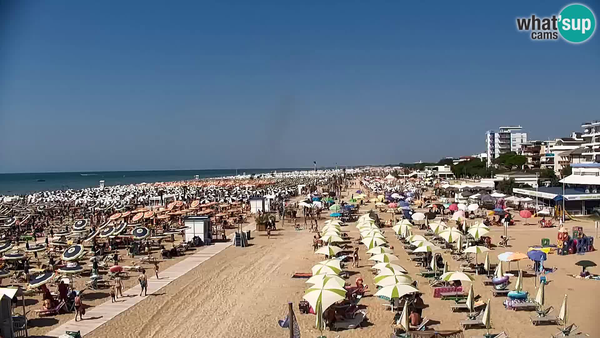 Bibione spiaggia webcam – Piazzale Zenith