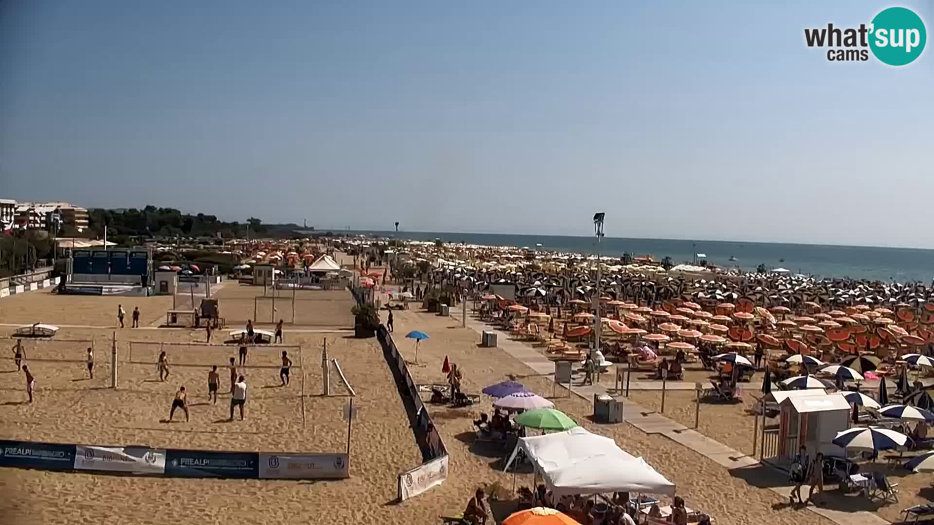 La webcam de la plage de Bibione – Zenith