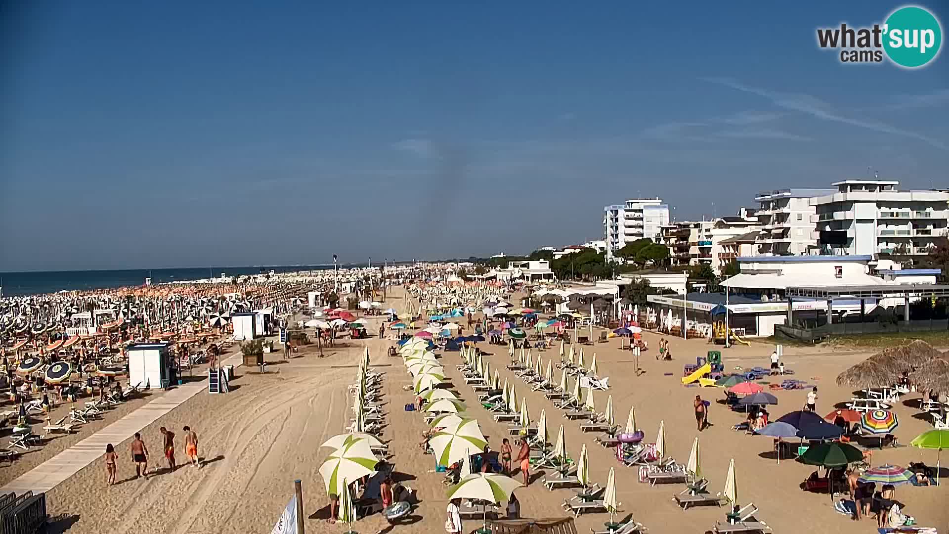 Bibione spiaggia webcam – Piazzale Zenith