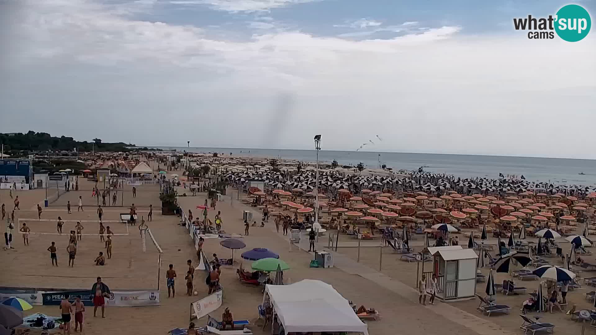 Bibione strand webcam  – Zenith