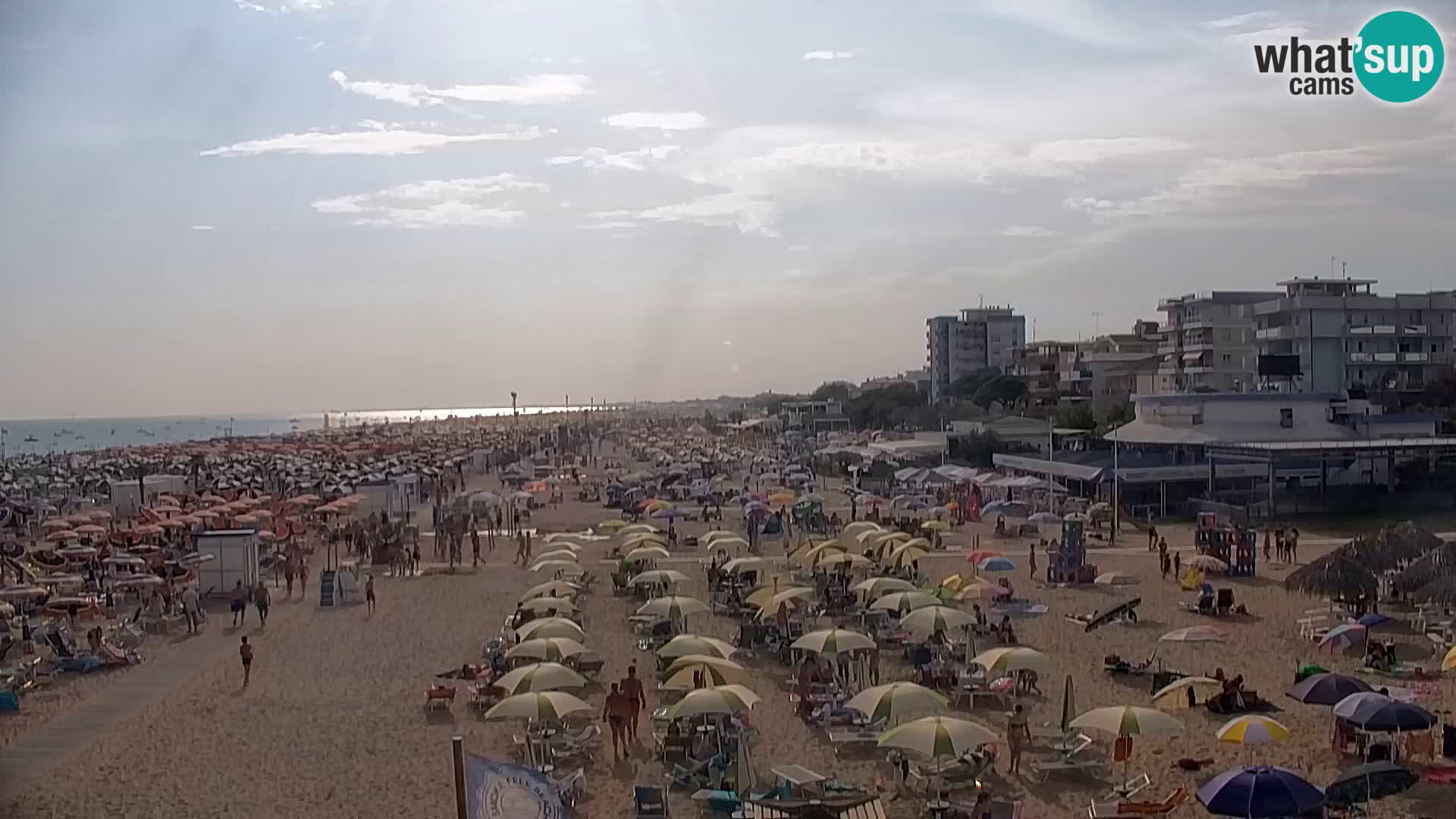 Bibione spiaggia webcam – Piazzale Zenith