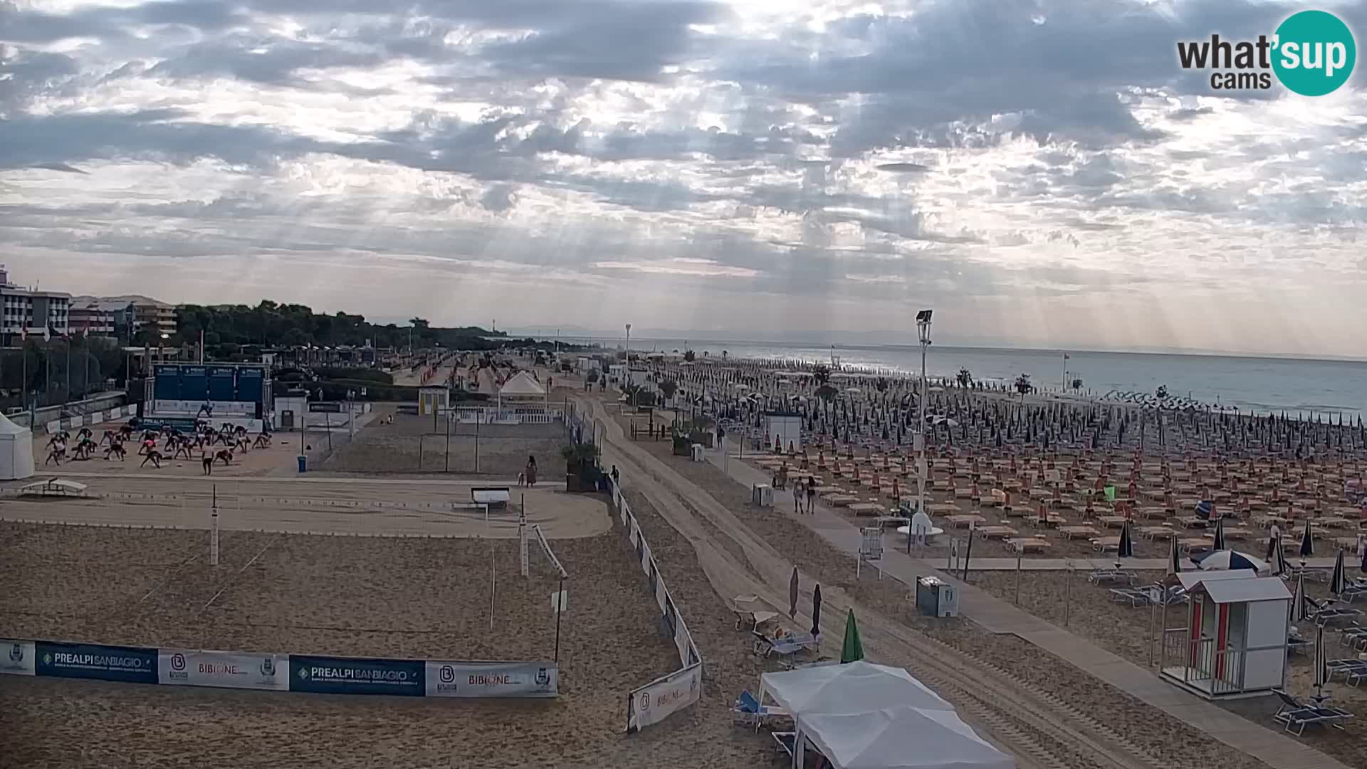 La webcam de la plage de Bibione – Zenith