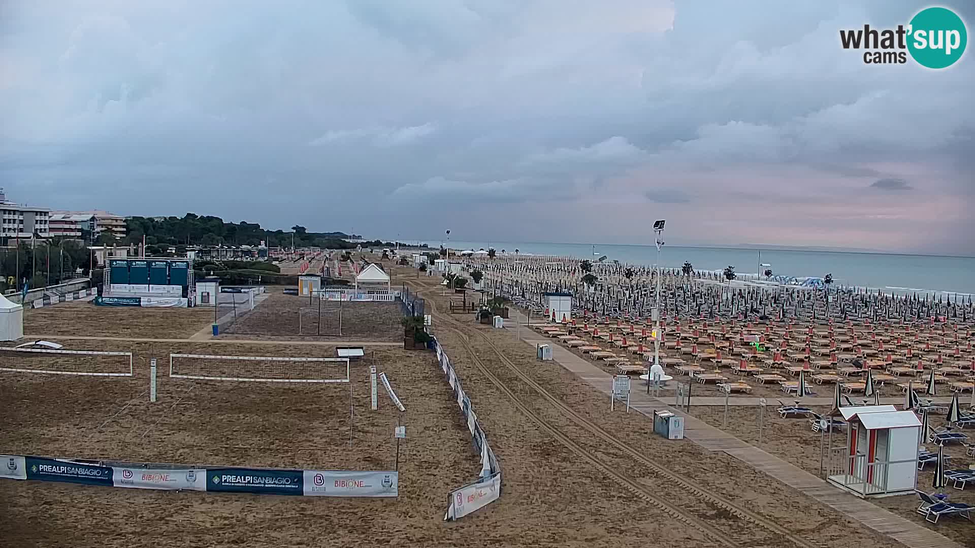 Bibione spiaggia webcam – Piazzale Zenith