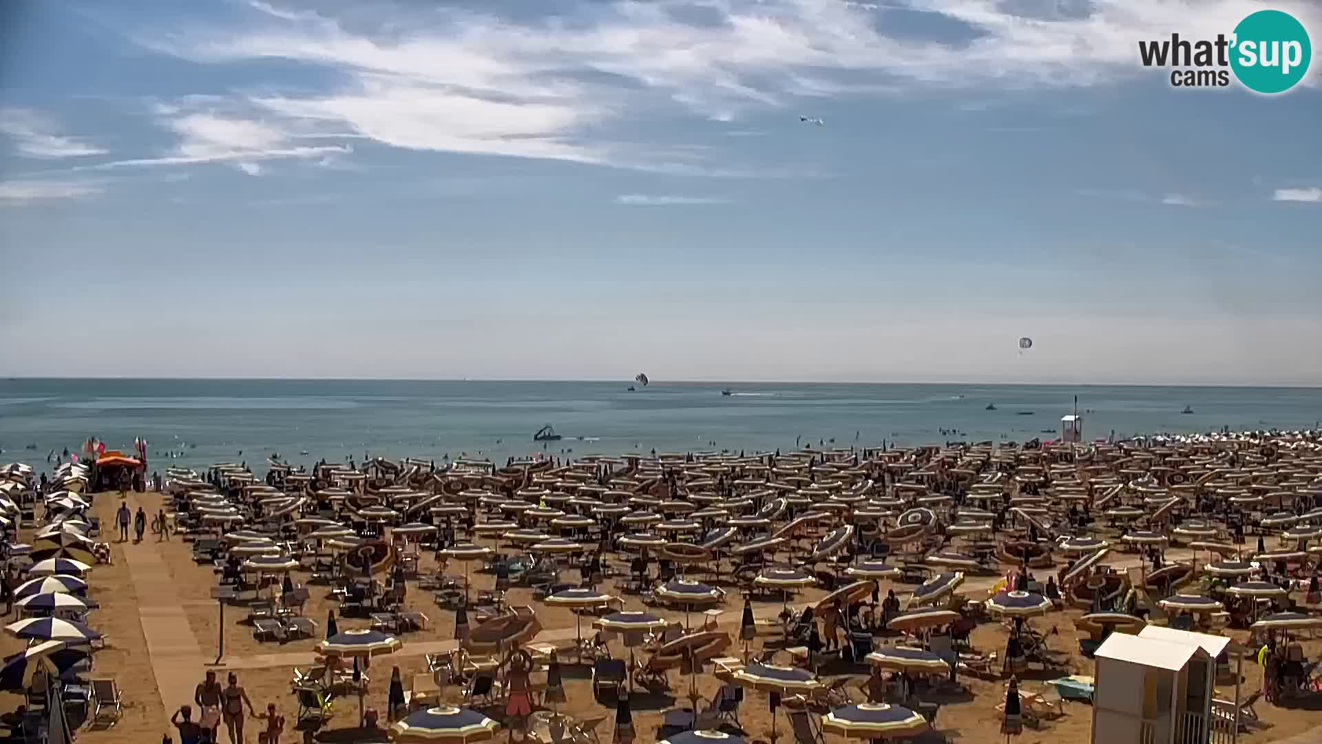La webcam de la plage de Bibione – Zenith