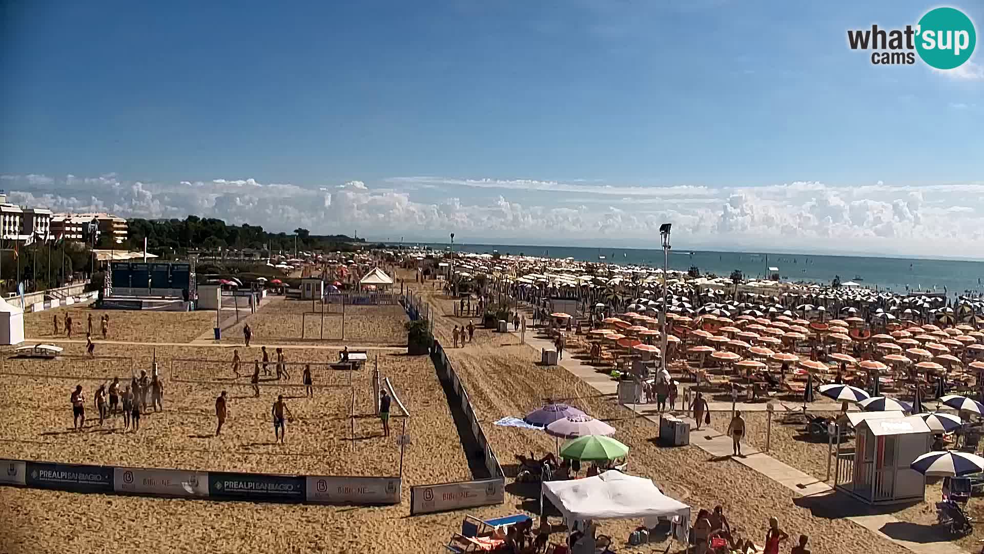 Bibione spiaggia webcam – Piazzale Zenith