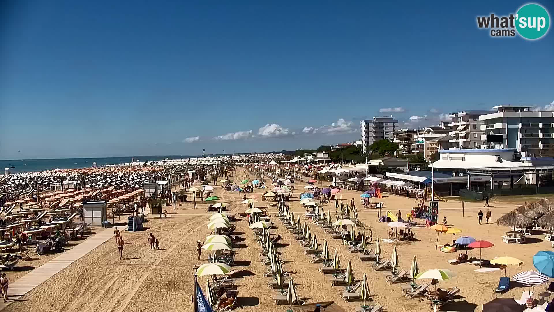 Bibione spiaggia webcam – Piazzale Zenith