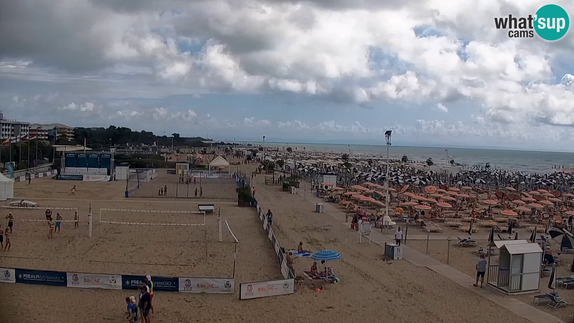 Bibione spiaggia webcam – Piazzale Zenith