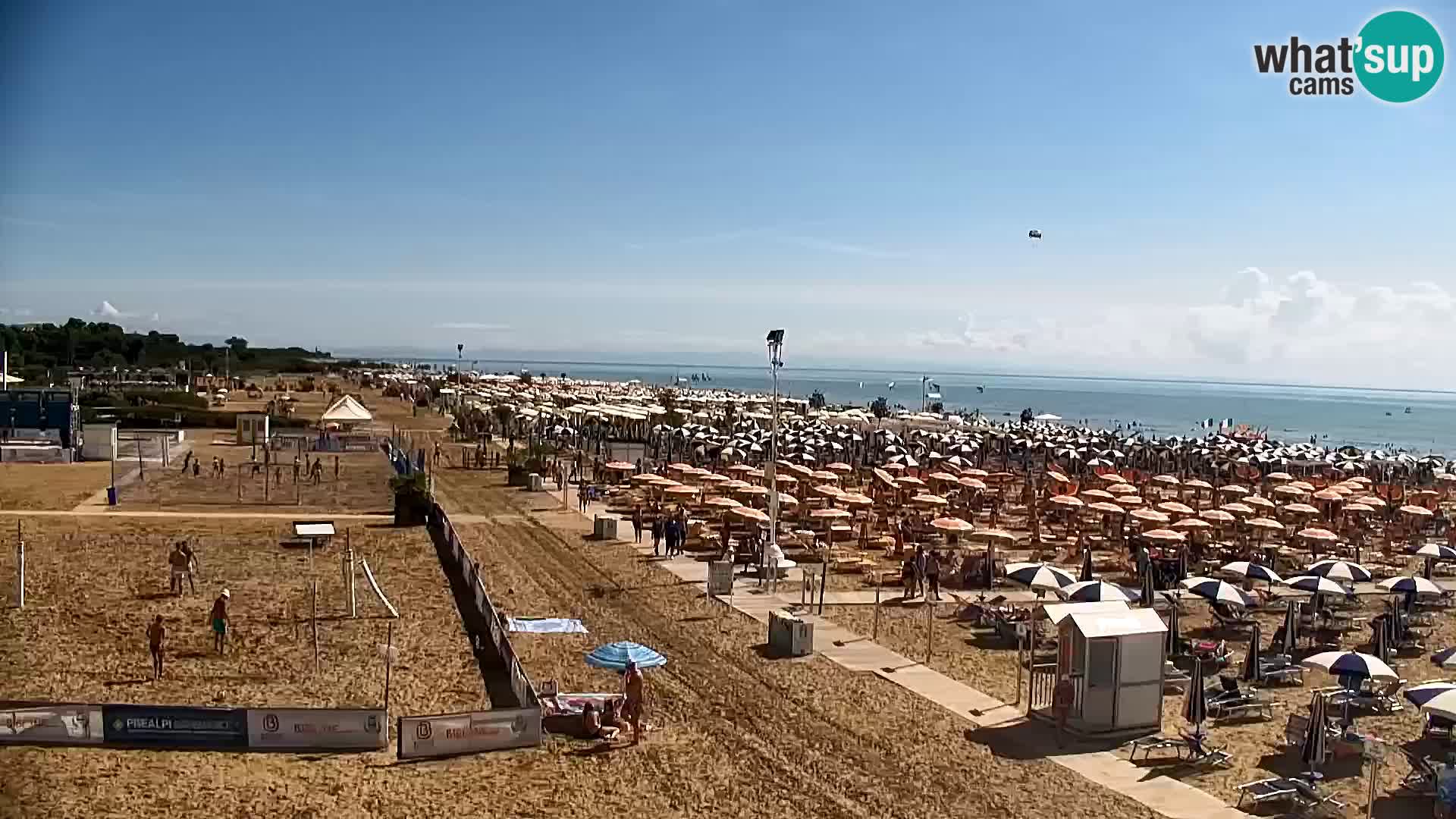 Bibione spiaggia webcam – Piazzale Zenith