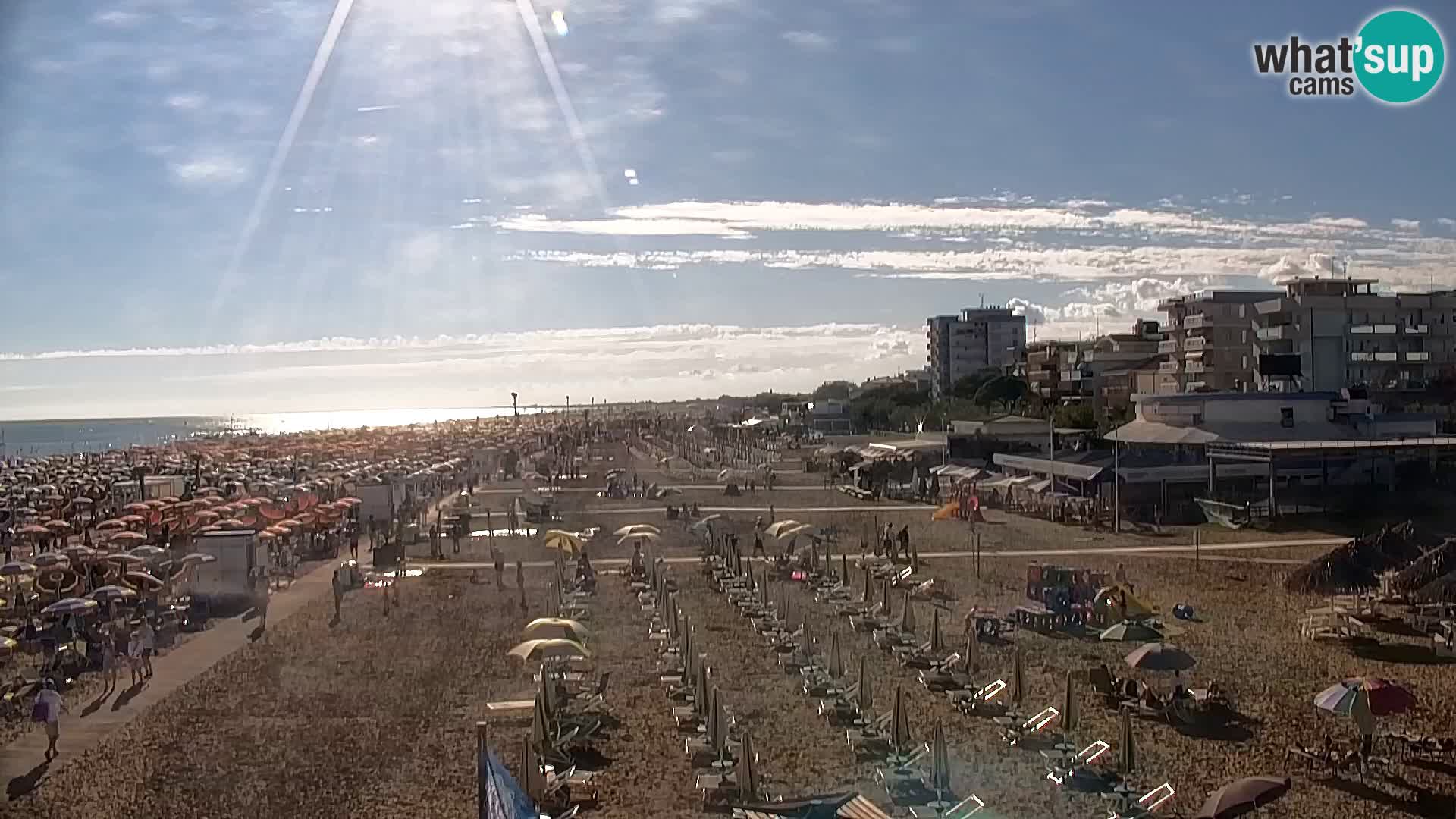The Bibione beach webcam  – Zenith