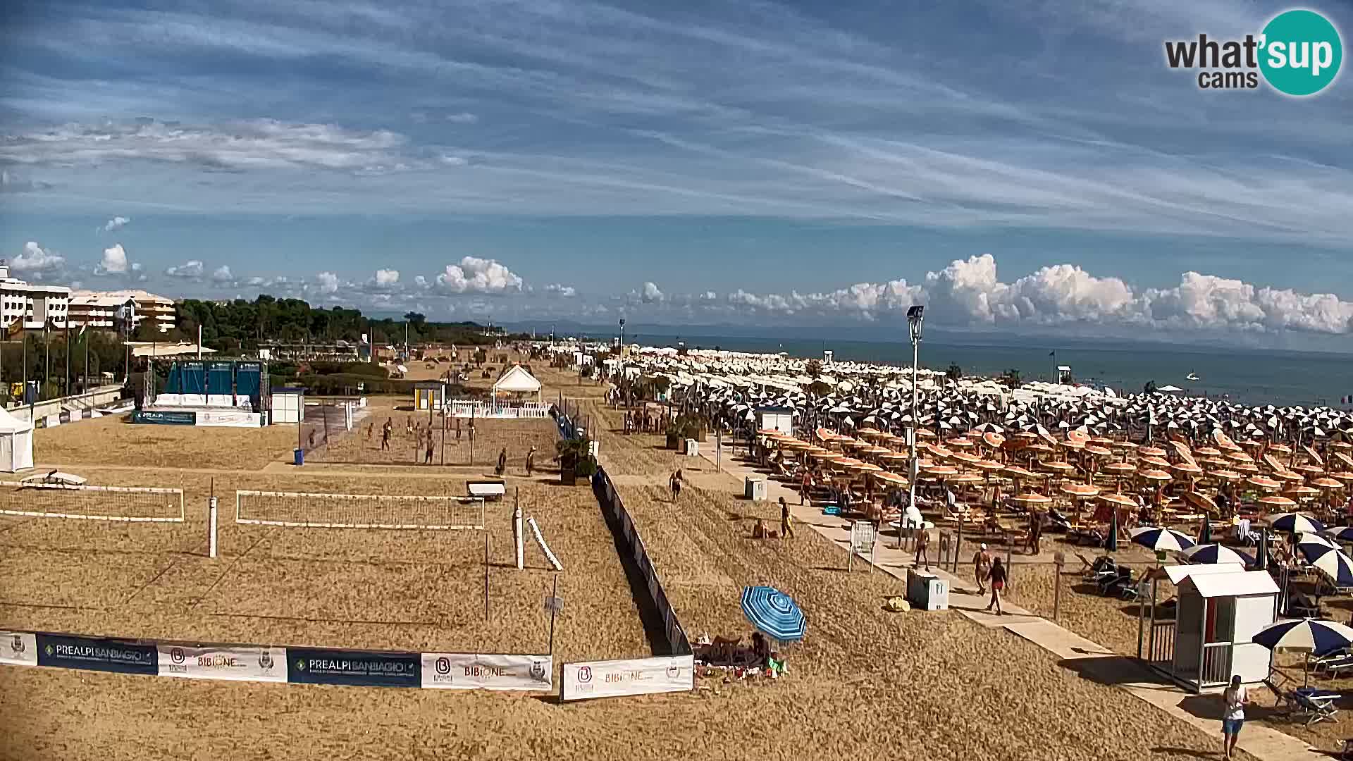La webcam de la plage de Bibione – Zenith