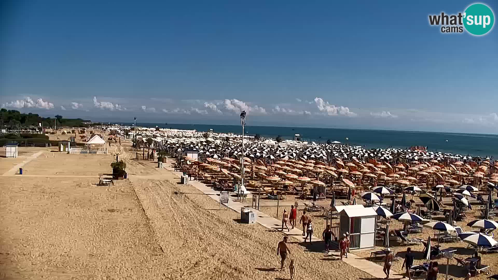 The Bibione beach webcam  – Zenith