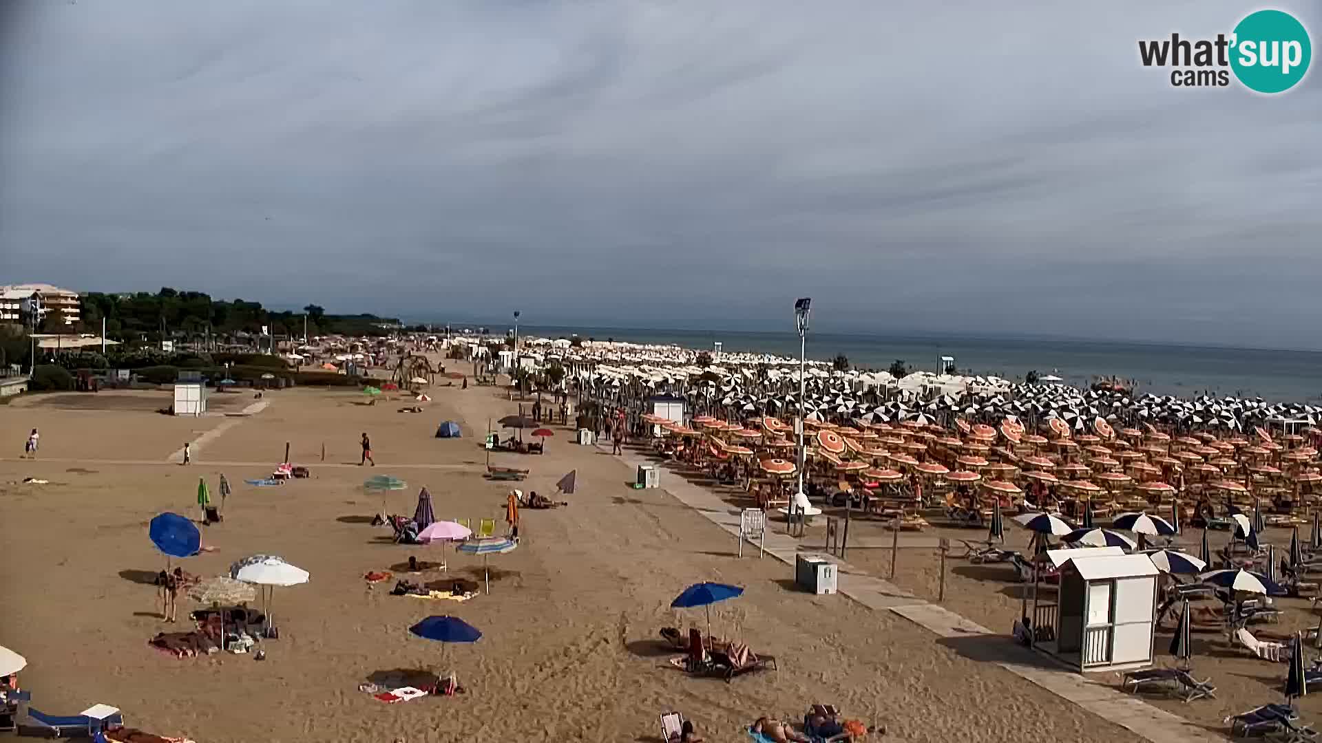 Bibione spiaggia webcam – Piazzale Zenith