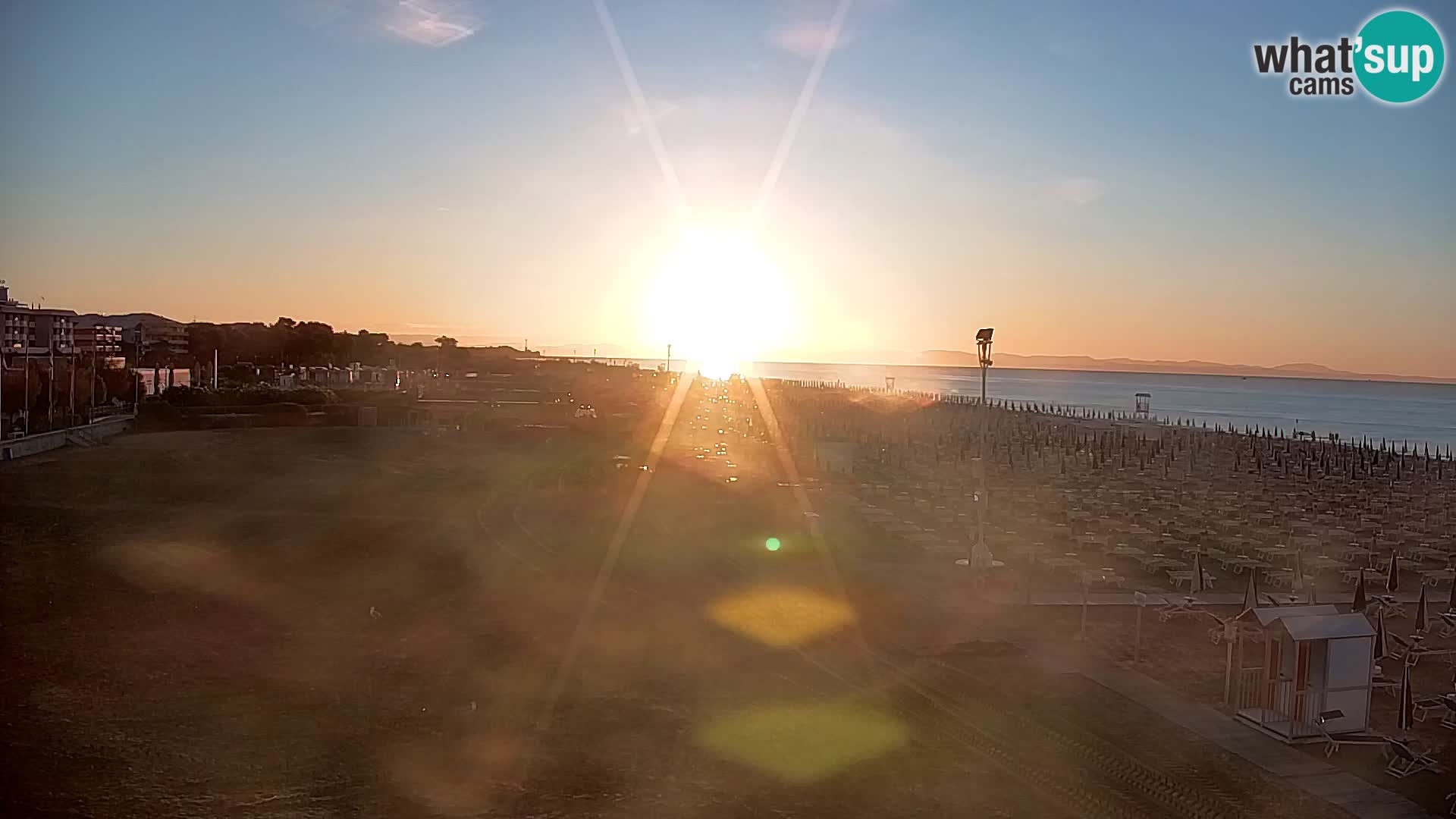 Bibione strand webcam  – Zenith