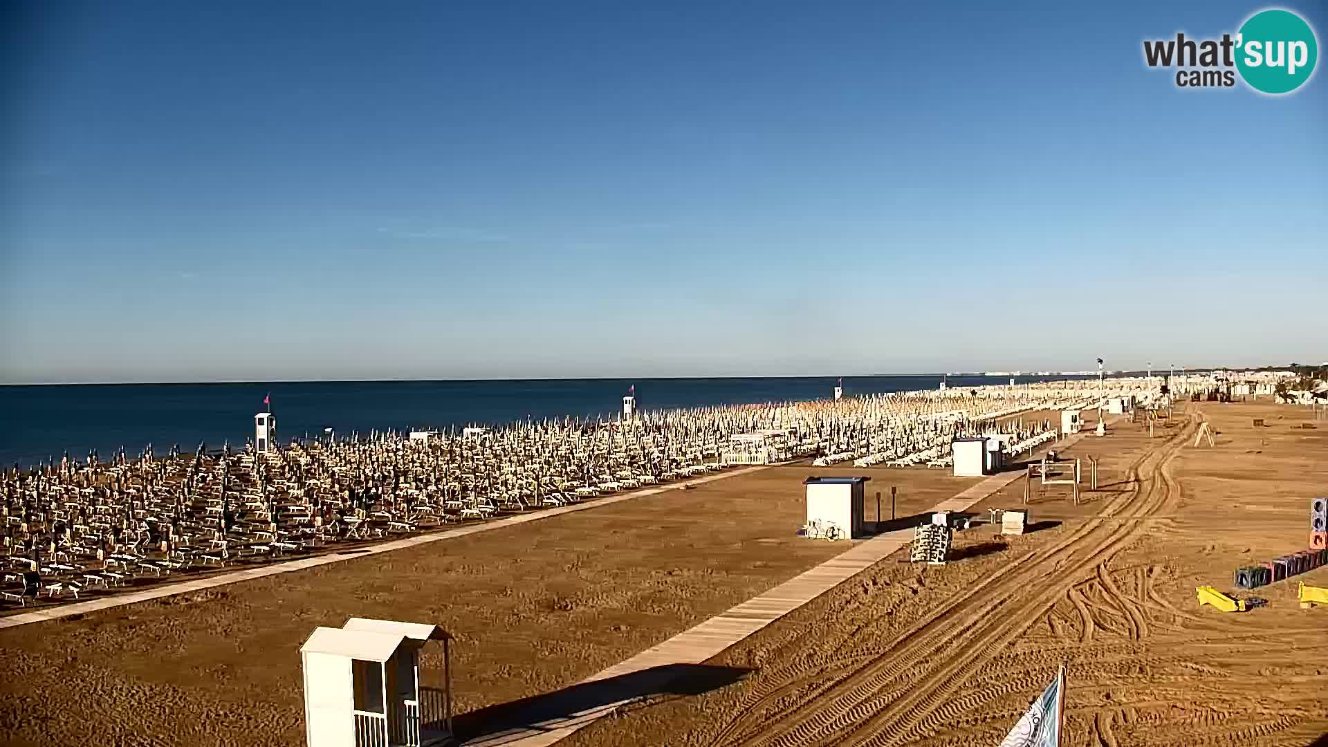 Bibione spiaggia webcam – Piazzale Zenith