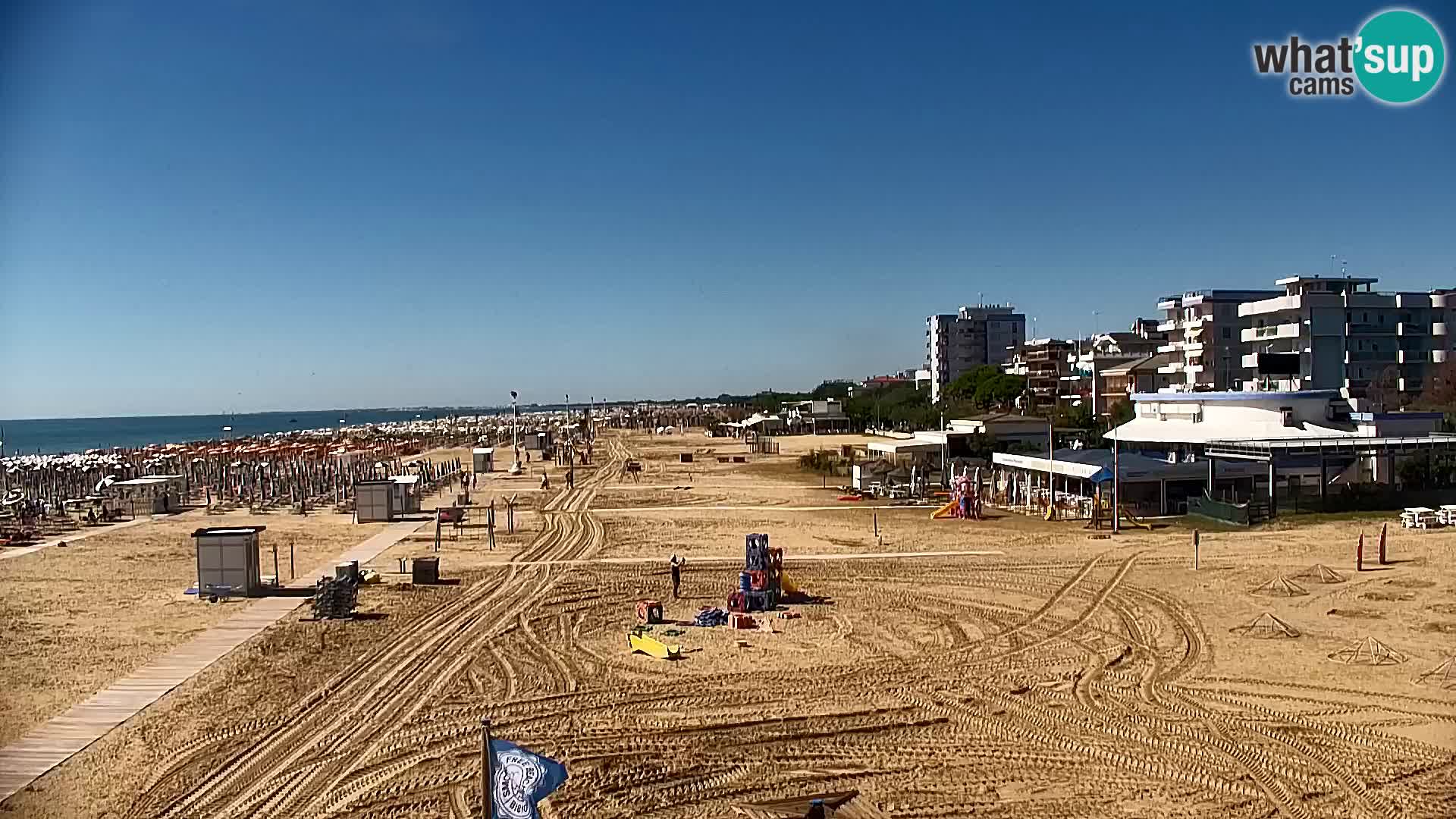 La webcam de la plage de Bibione – Zenith