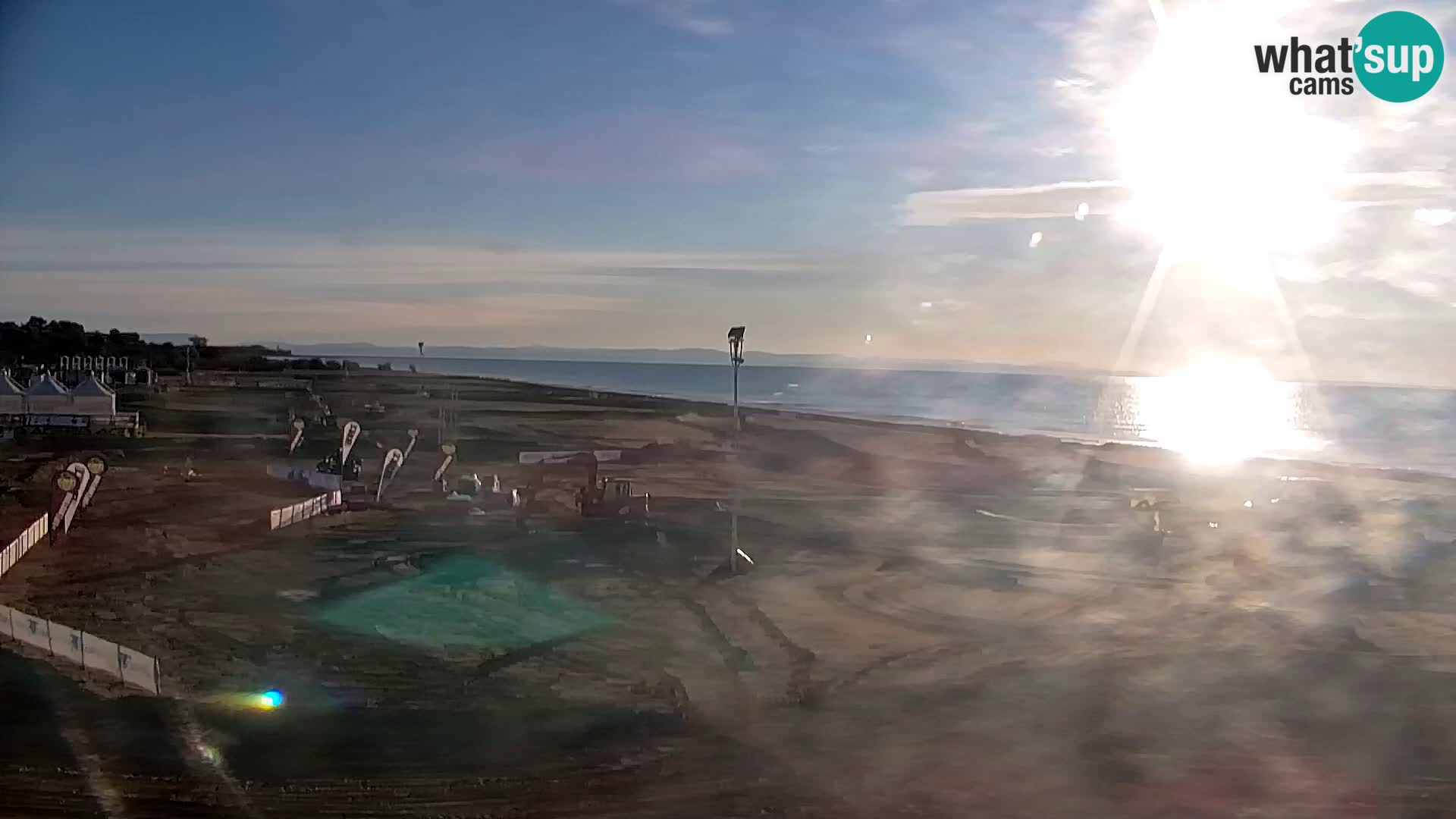 Bibione strand webcam  – Zenith