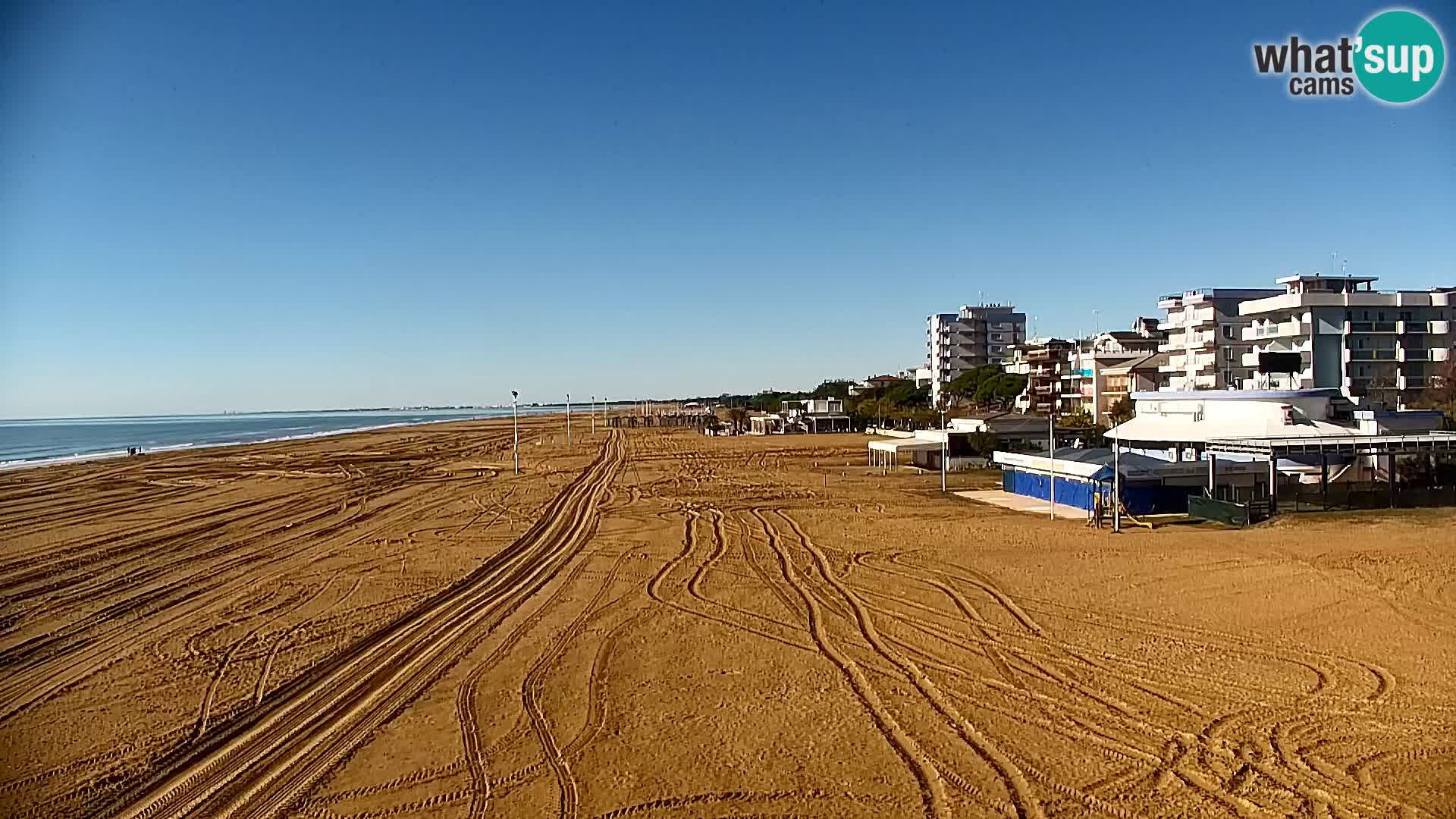 Bibione strand webcam  – Zenith