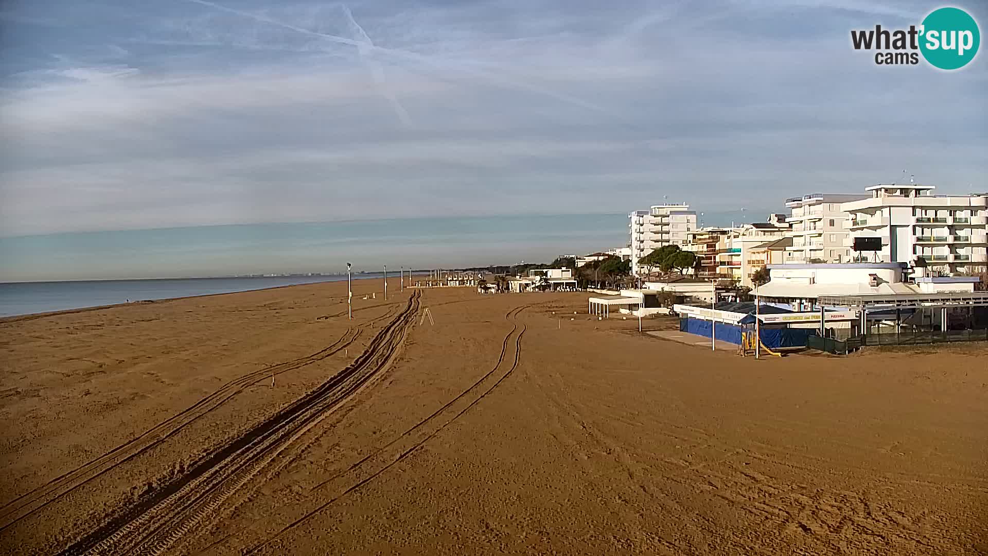 Bibione strand webcam  – Zenith