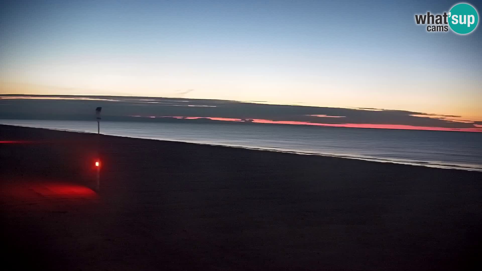 Bibione strand webcam  – Zenith