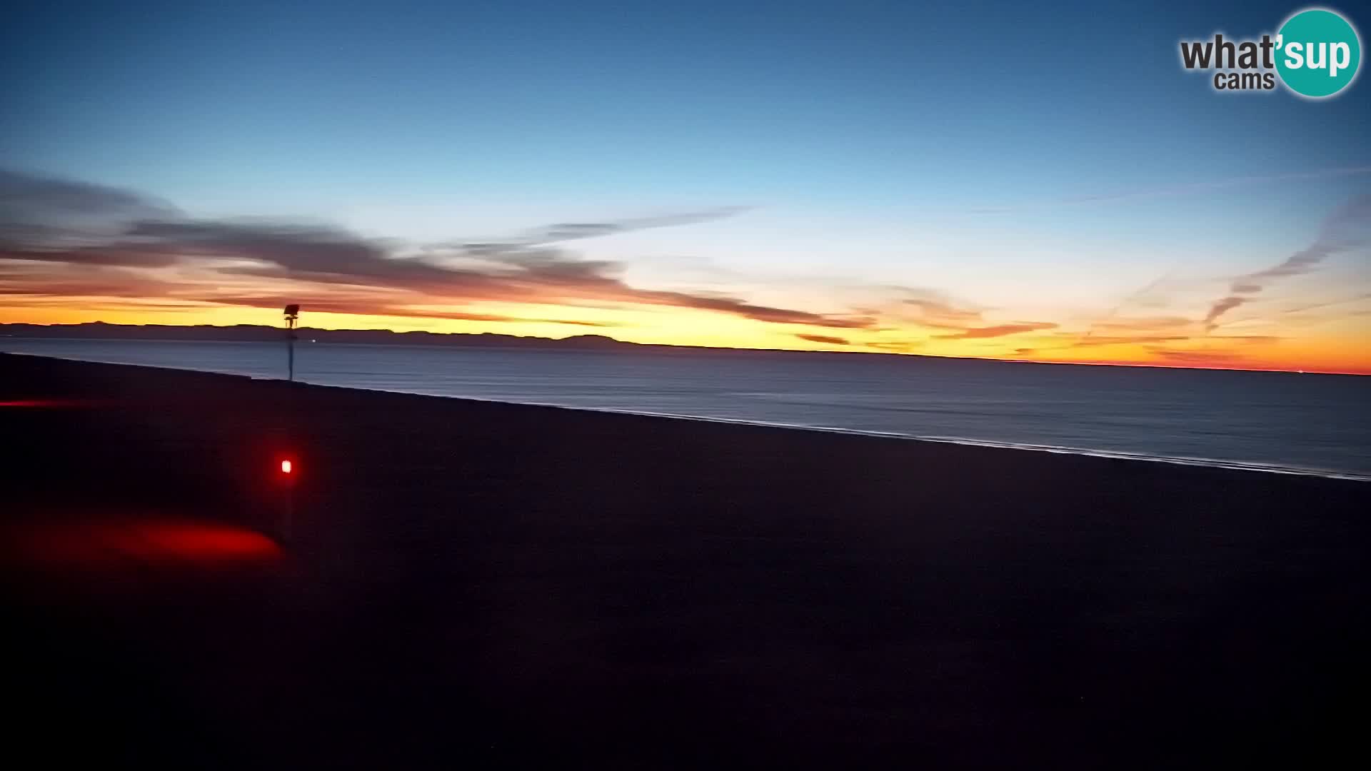 Bibione strand webcam  – Zenith