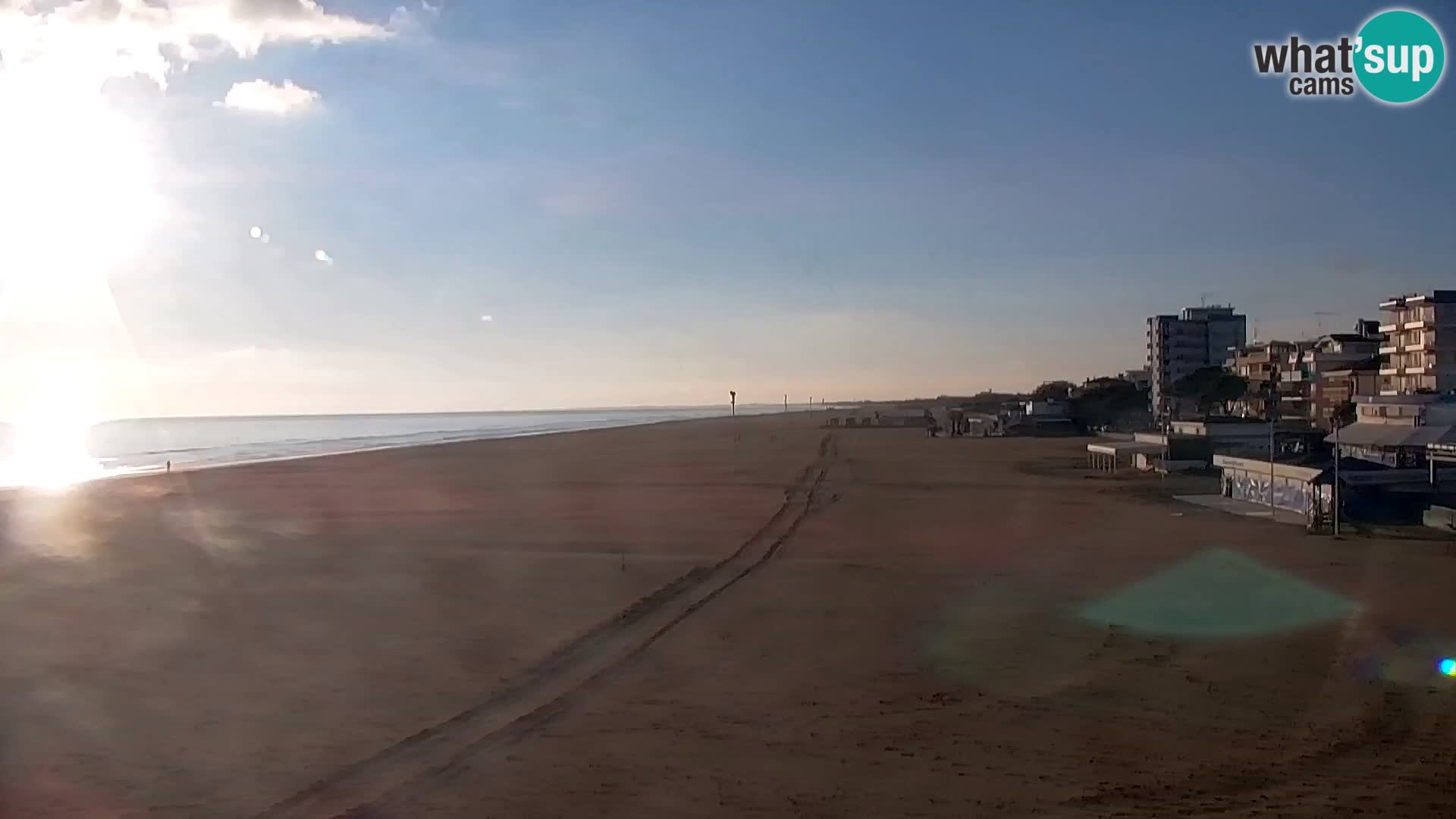 Bibione strand webcam  – Zenith