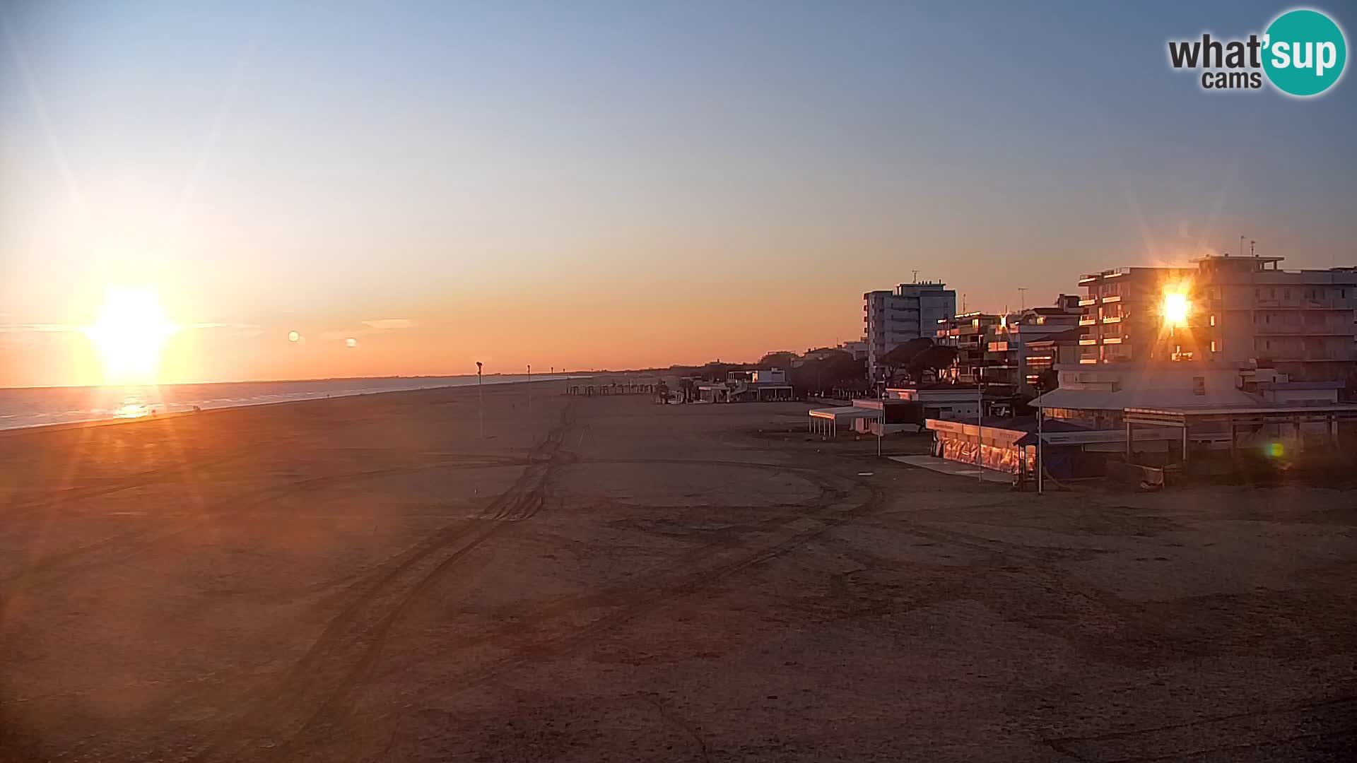 Webcam Bibione – La spiaggia