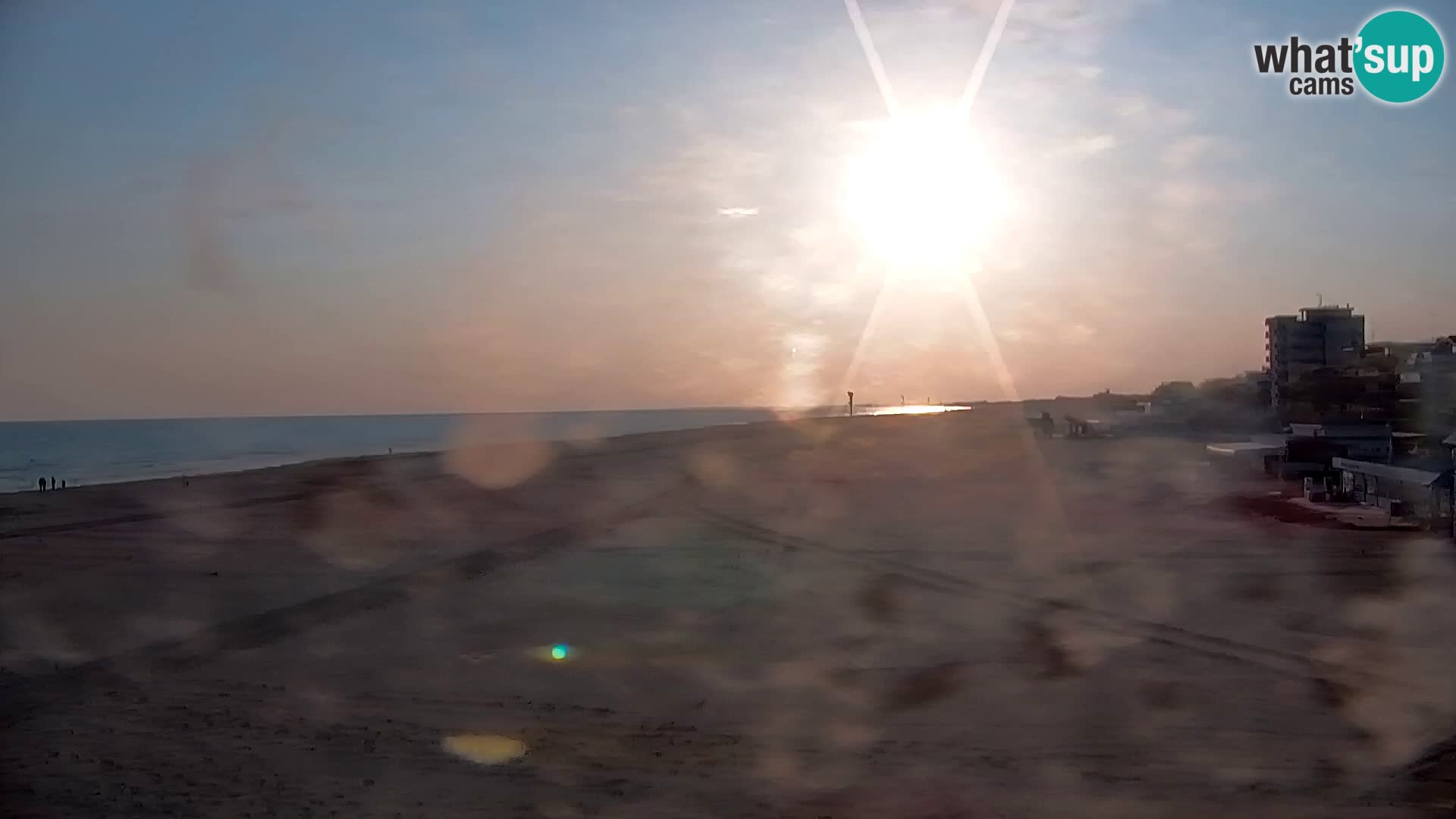 Bibione strand webcam  – Zenith