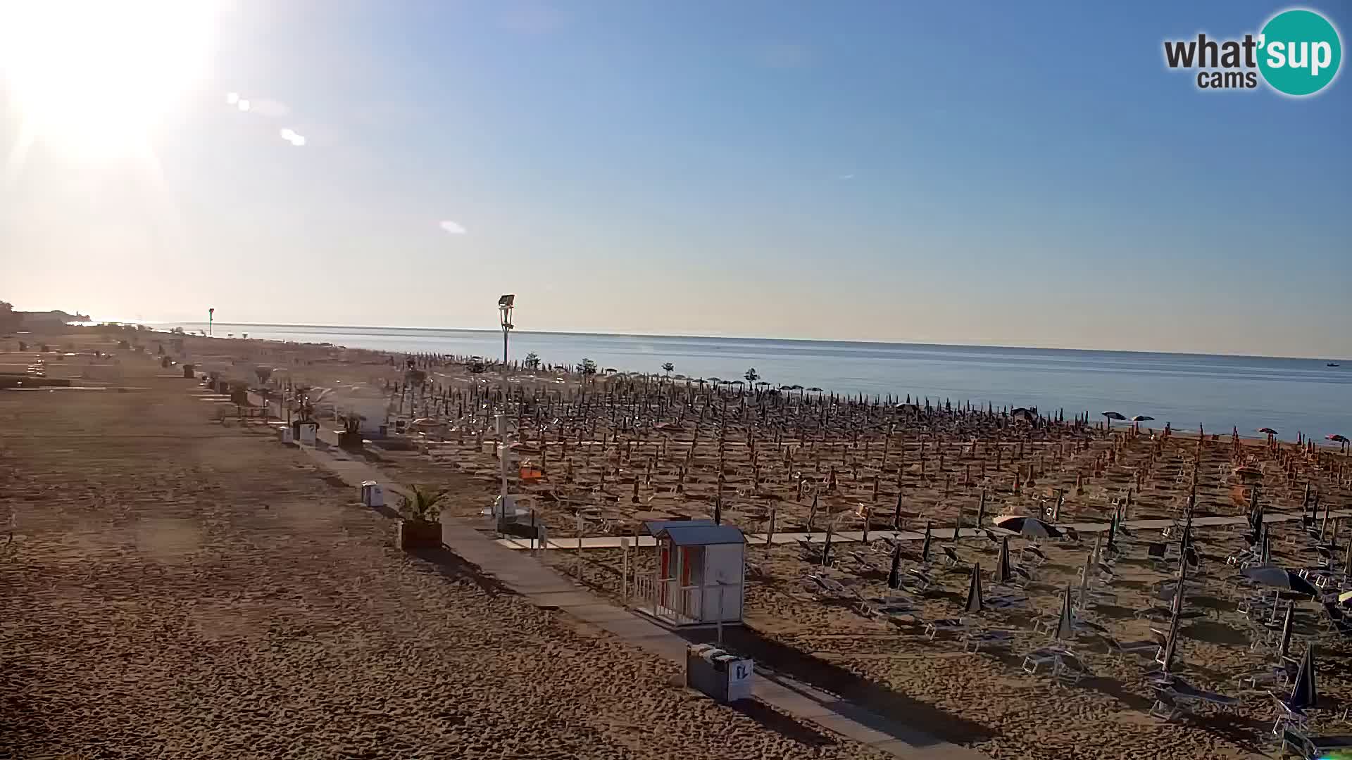 The Bibione beach webcam  – Zenith