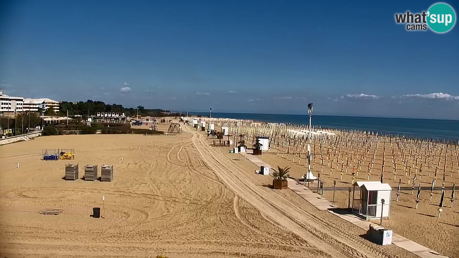 Bibione strand webcam  – Zenith