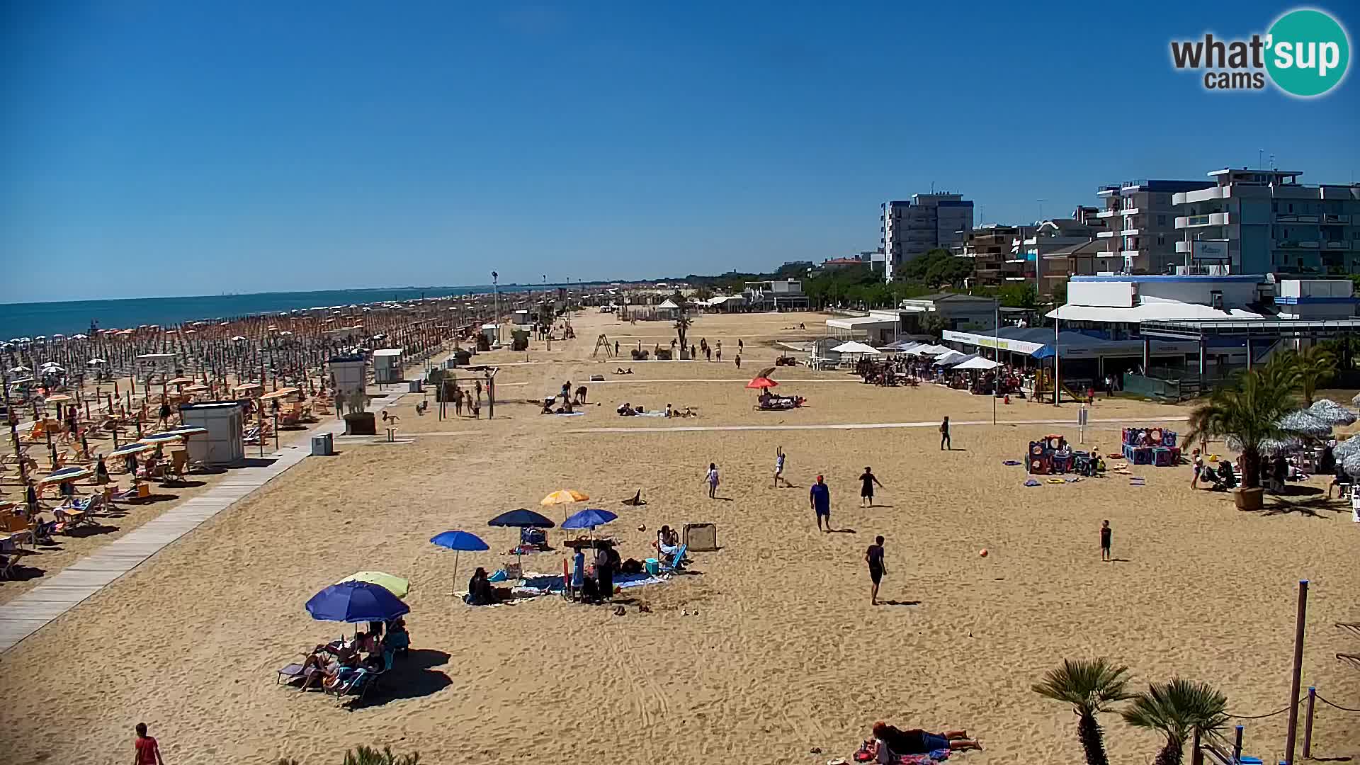 Bibione spiaggia webcam – Piazzale Zenith