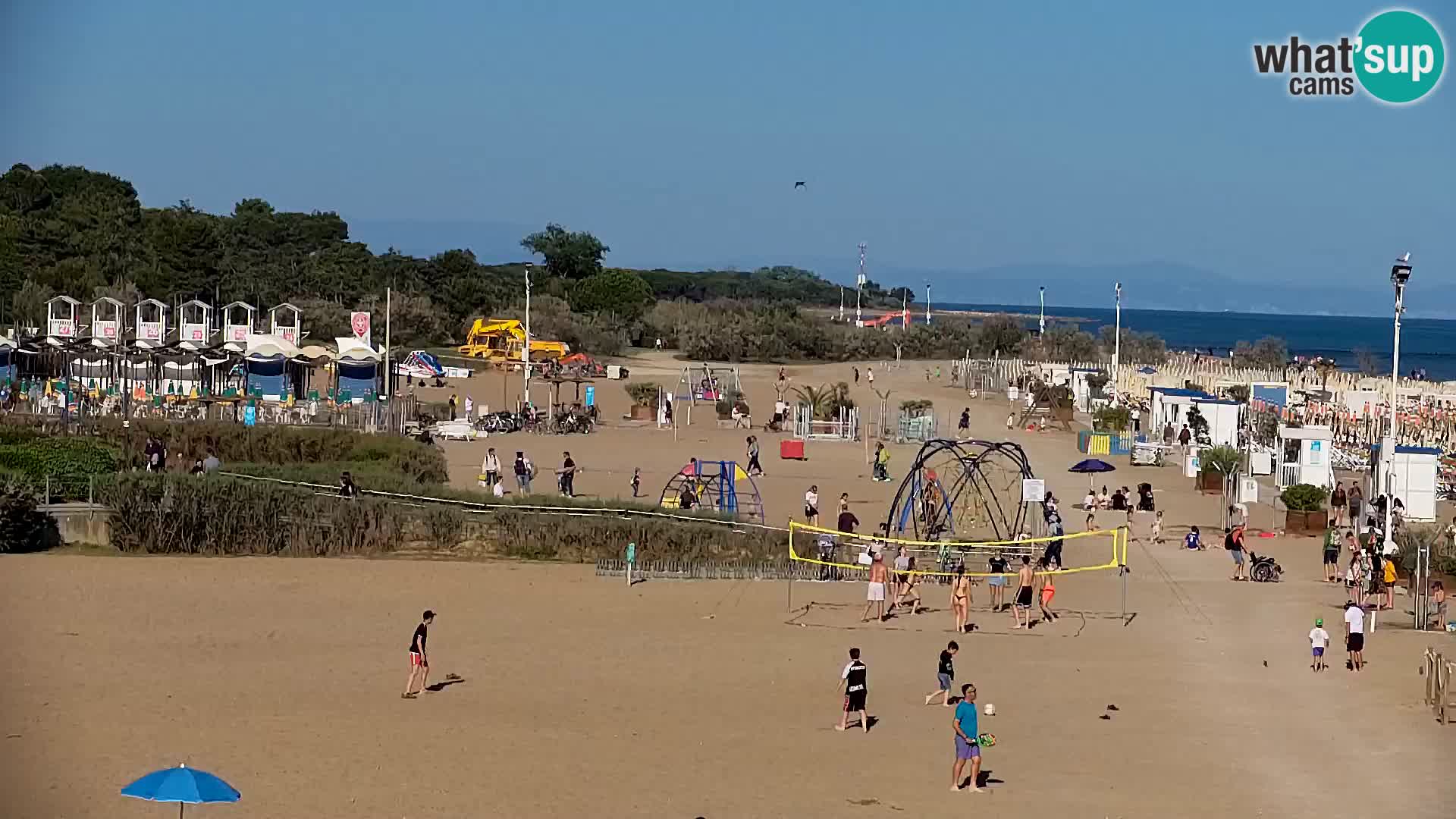 Bibione strand webcam  – Zenith