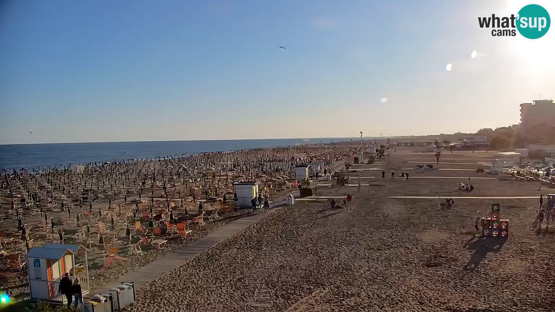 Bibione strand webcam  – Zenith