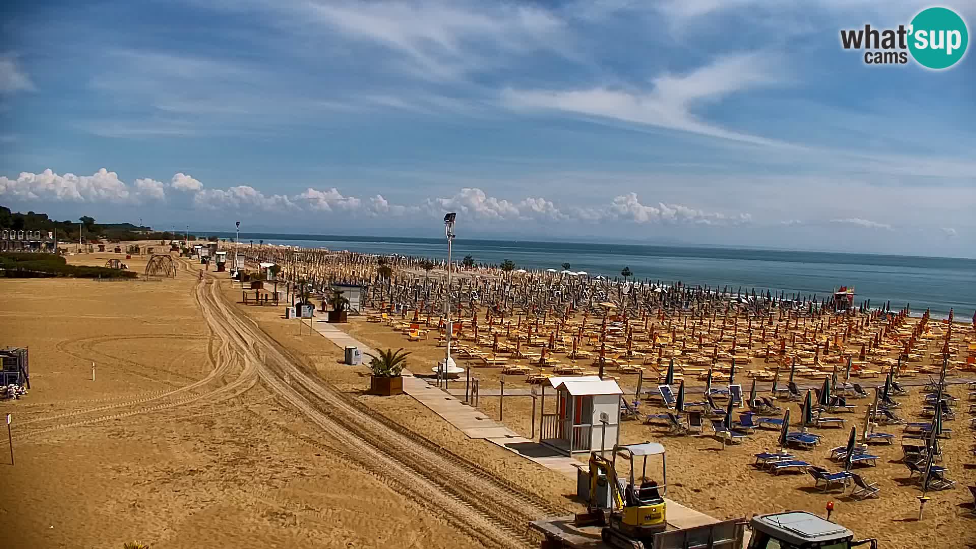 Bibione strand webcam  – Zenith