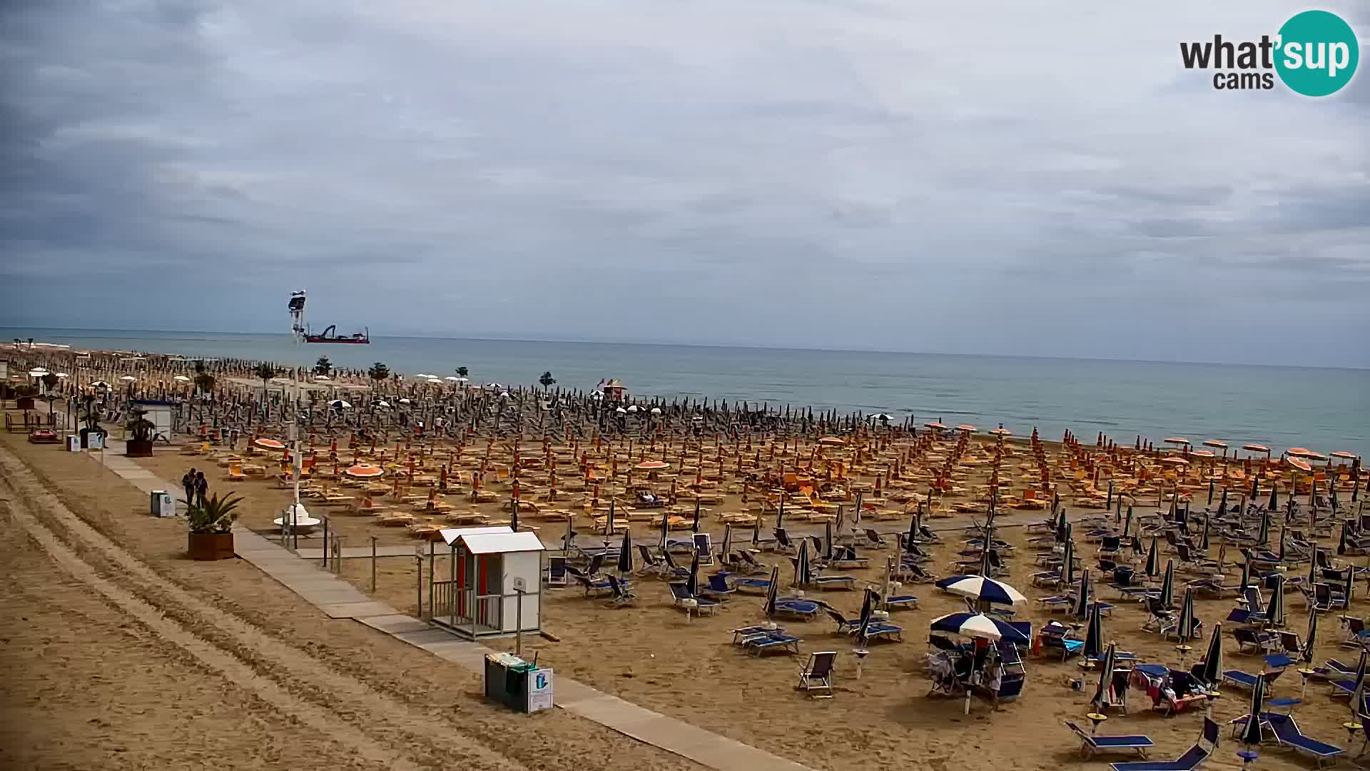 The Bibione beach webcam – Zenith