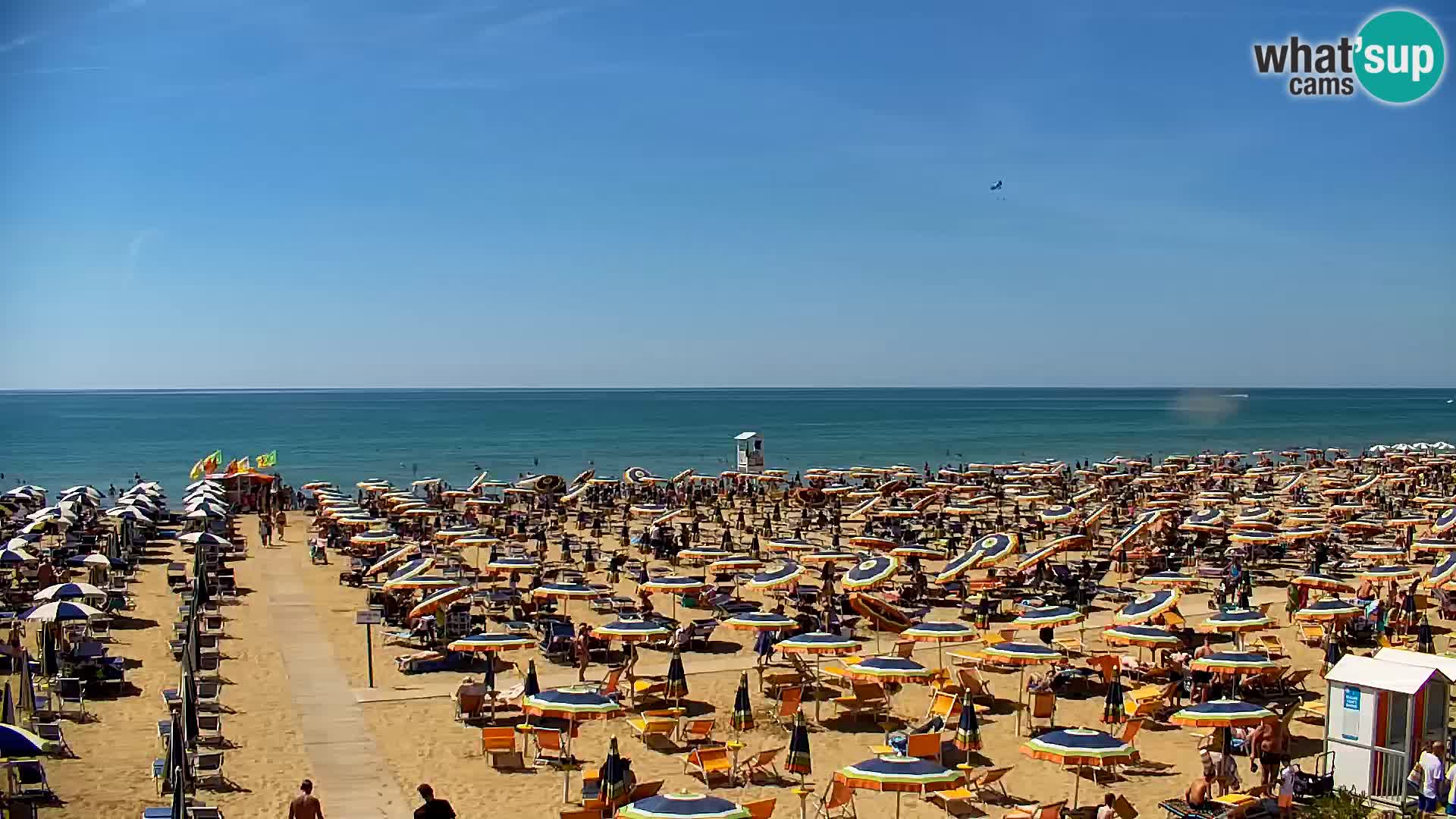 Bibione strand webcam  – Zenith