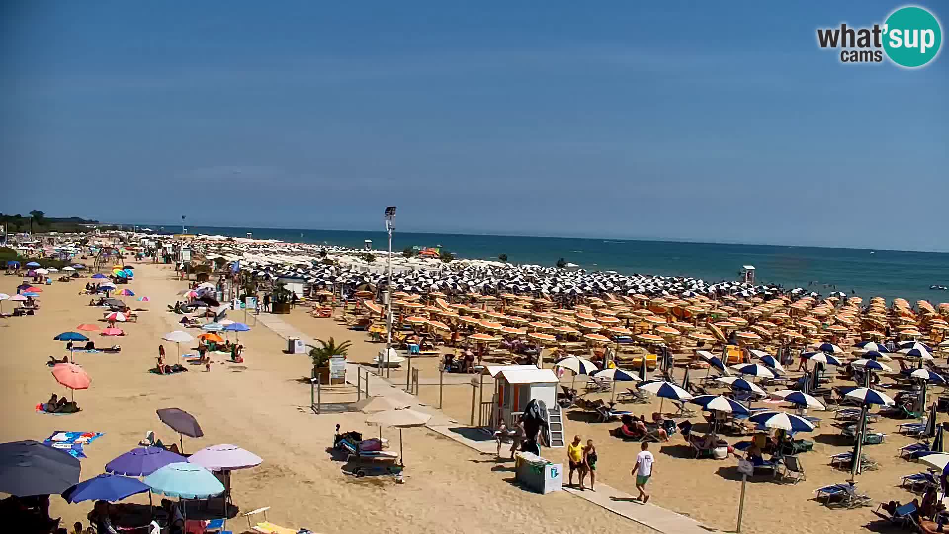 Bibione spiaggia webcam – Piazzale Zenith