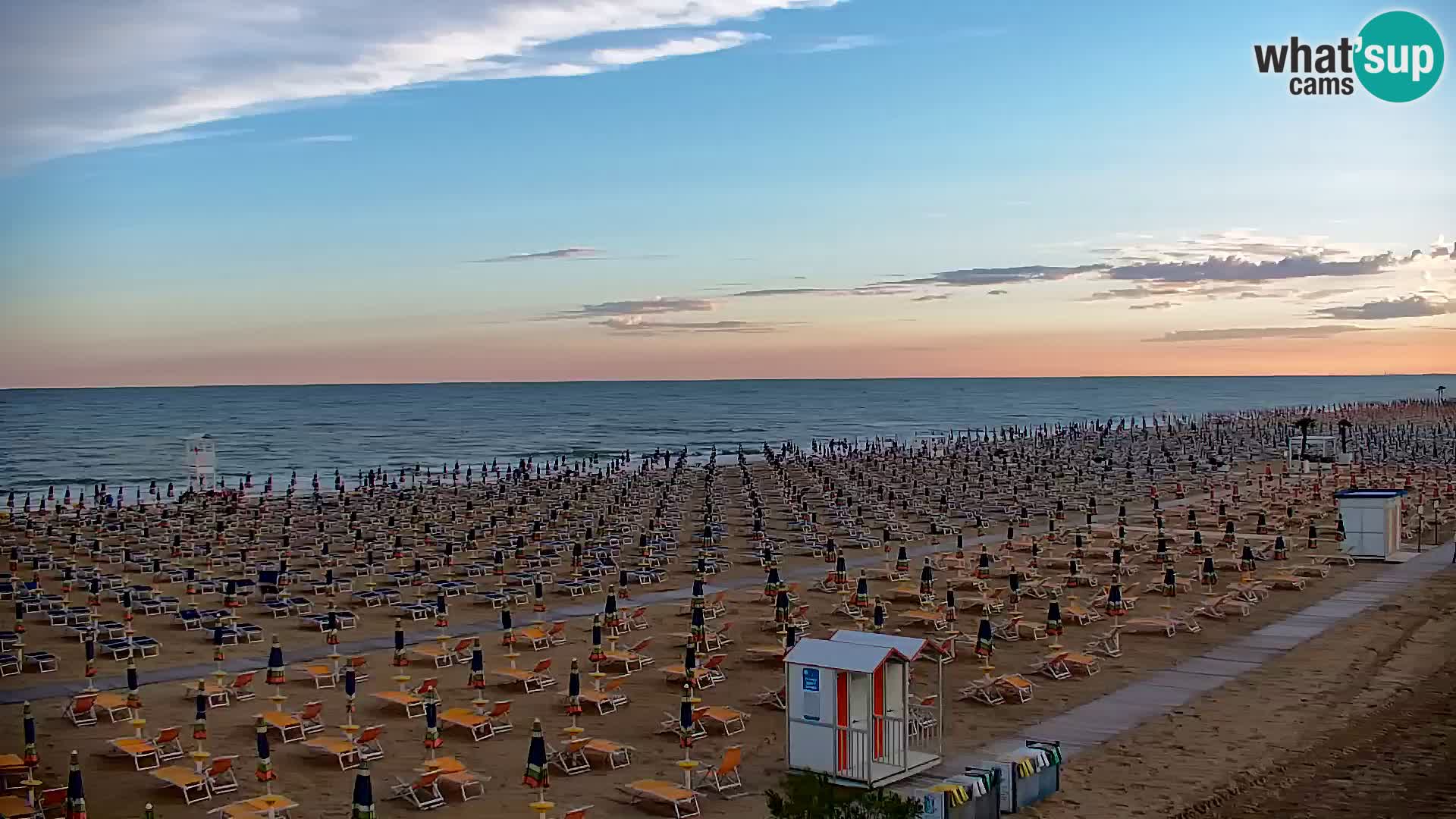 Bibione strand webcam  – Zenith